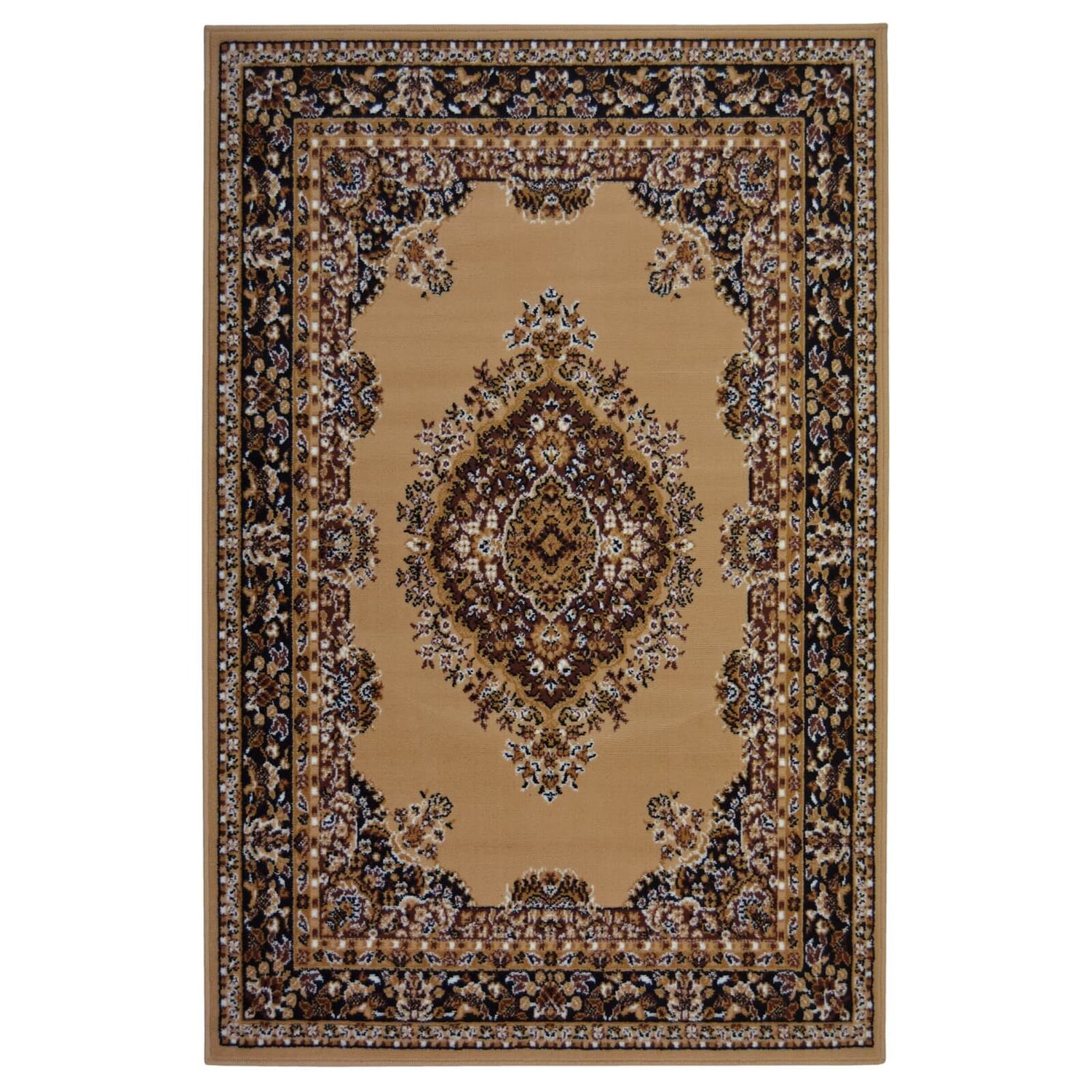 Maestro Medallion Berber Rug 160 x 230cm Homebase