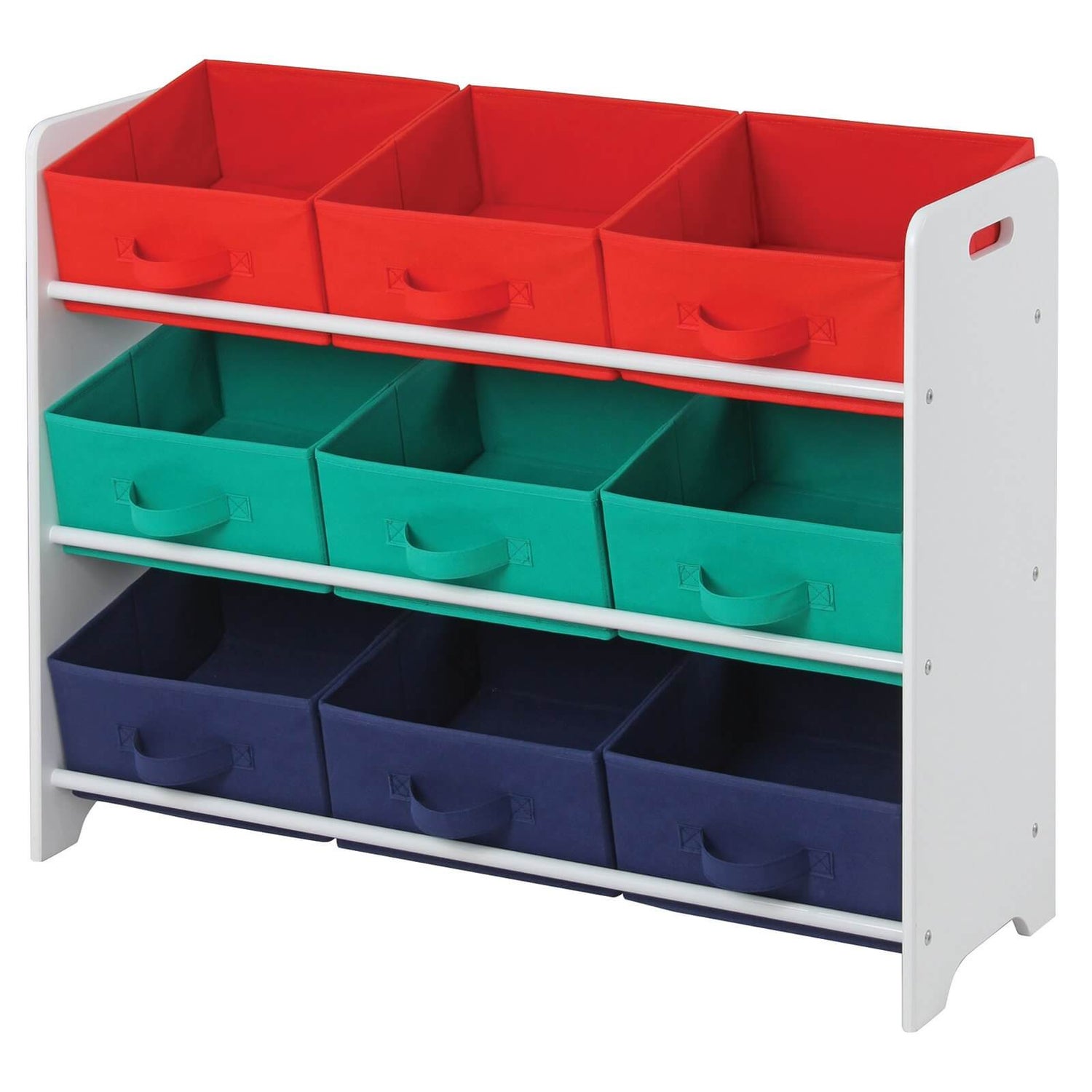 Kids Cube 3x3 Unit with 9 Inserts Homebase