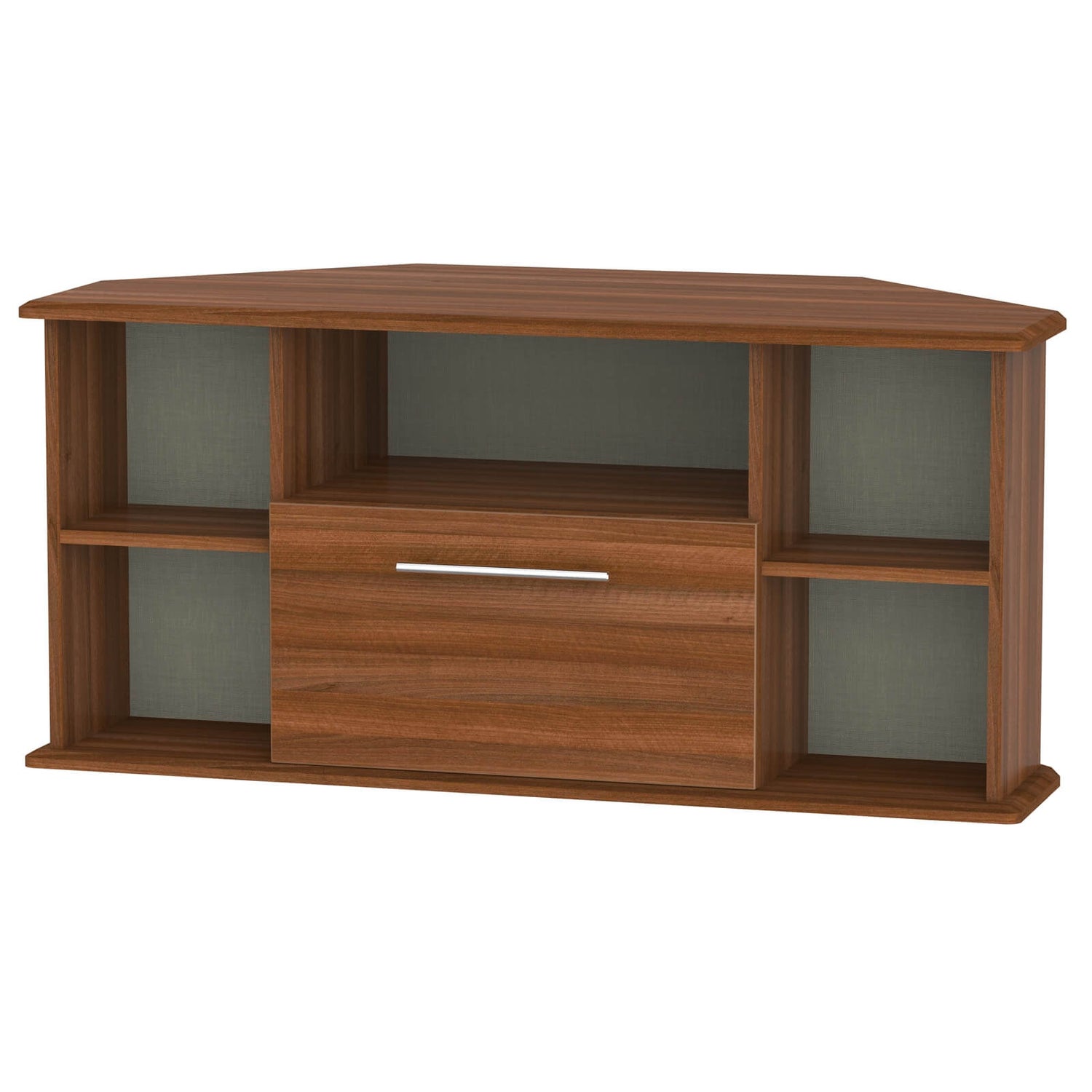 Siena Corner TV Unit Noche Walnut Homebase