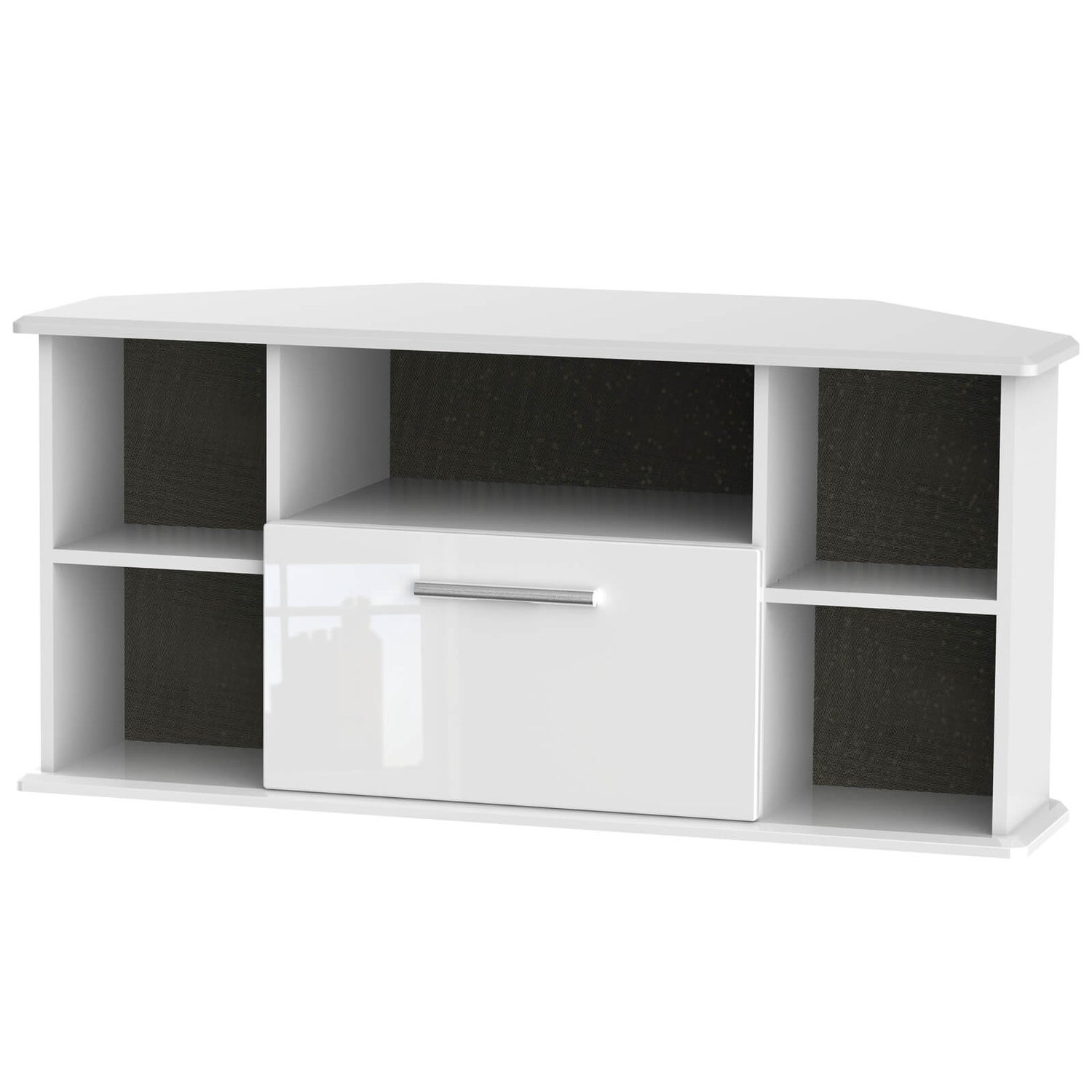 Kensington Corner TV Unit White Homebase