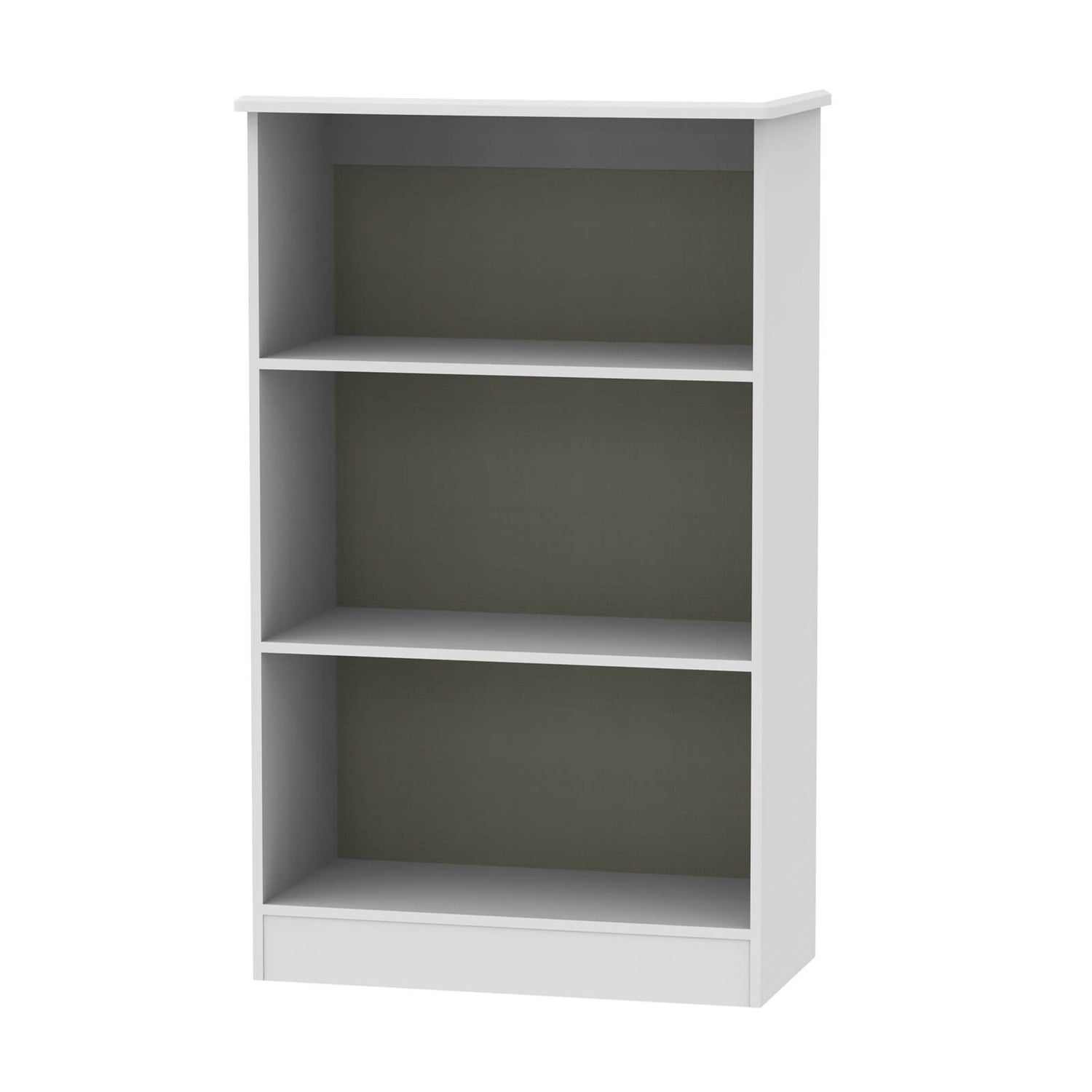 Kensington Bookcase Grey Homebase