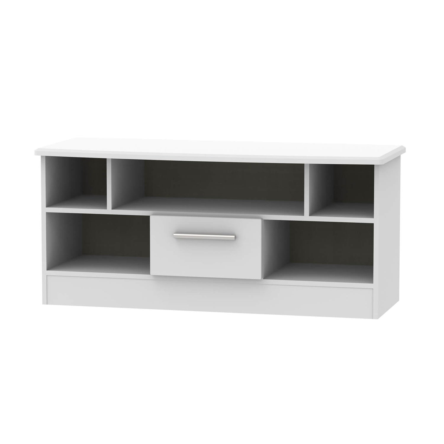 Kensington Open TV Unit Grey Homebase