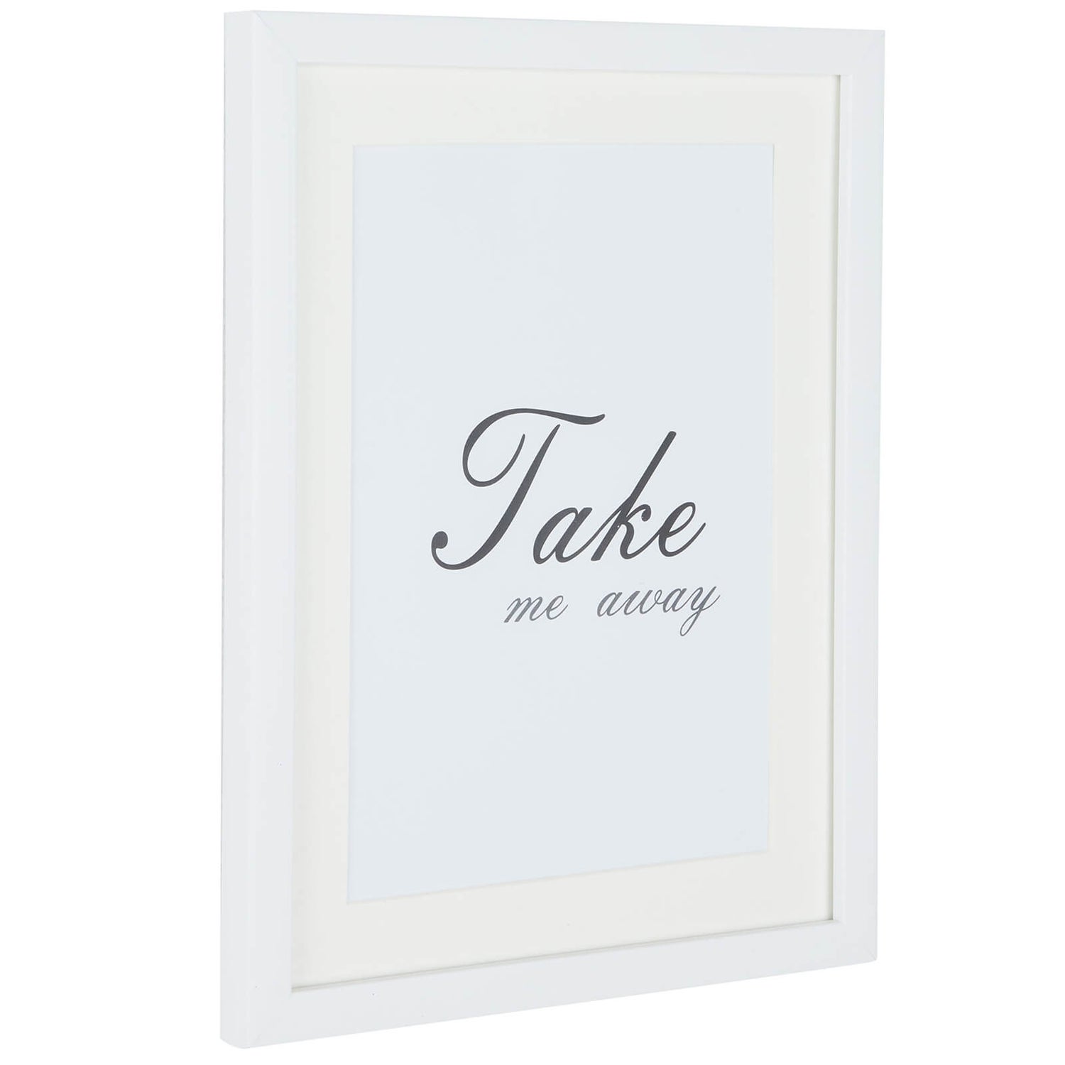 Grace Picture Frame 7 x 5 White Homebase