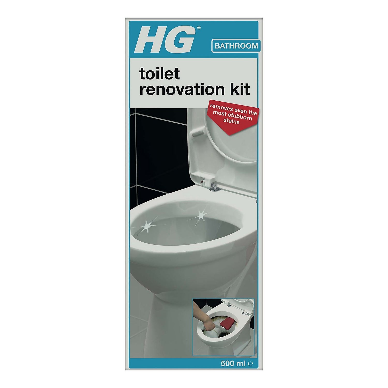 HG Toilet Renovation Kit 500ml Homebase