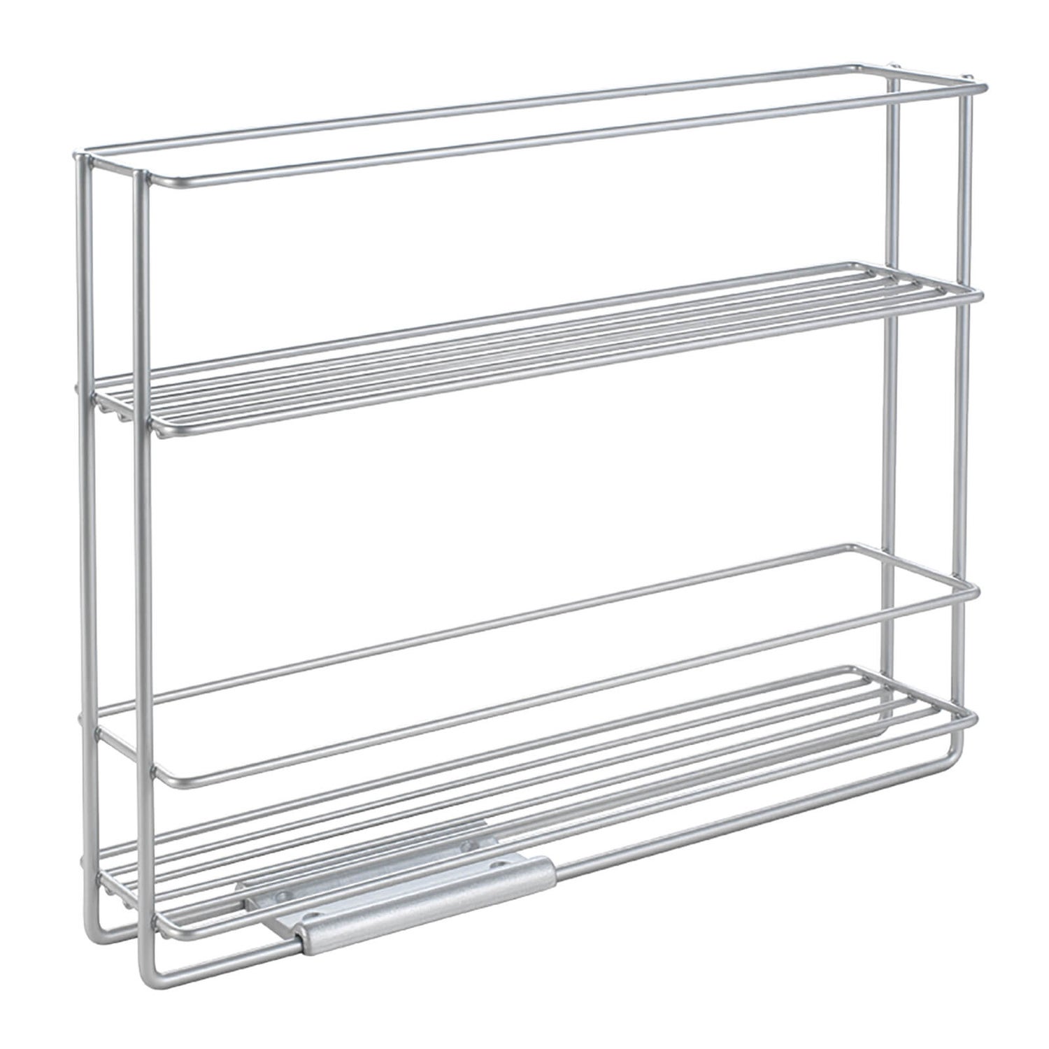 In & Out Sliding Spice Rack with Easy Fix Homebase