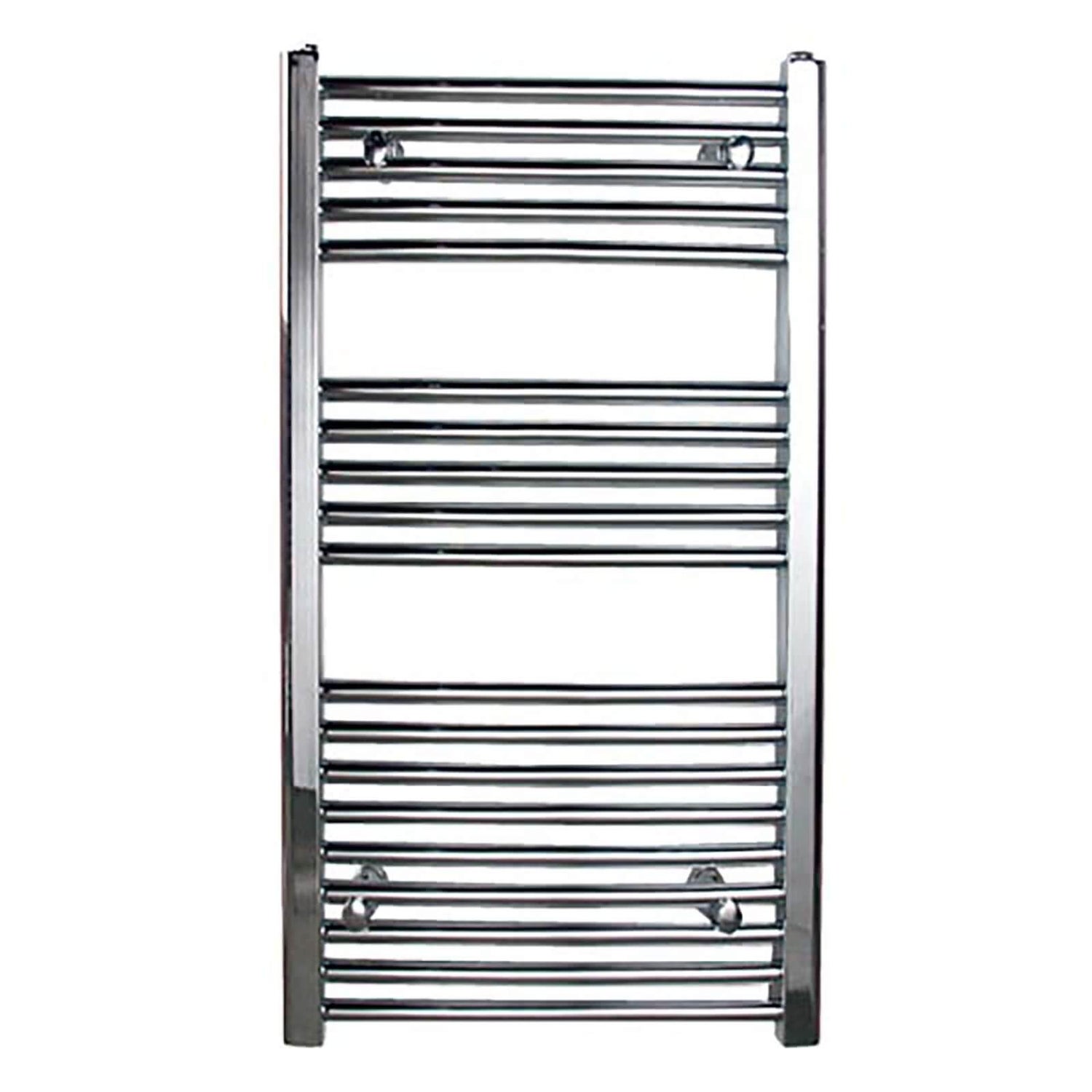 Bathstore ImProv 900 x 500mm Curved Chrome Radiator Homebase