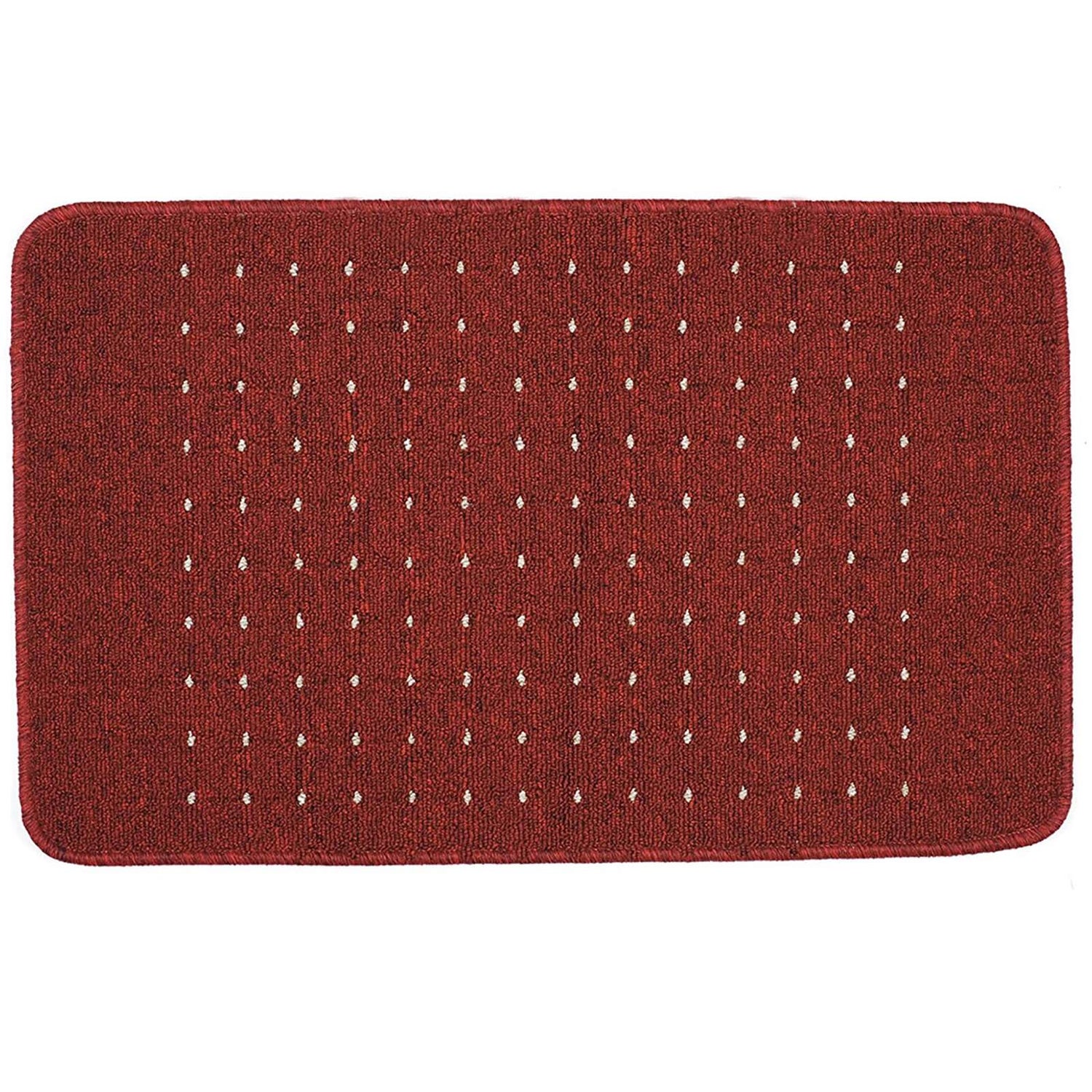 Portland washable mat Red Homebase