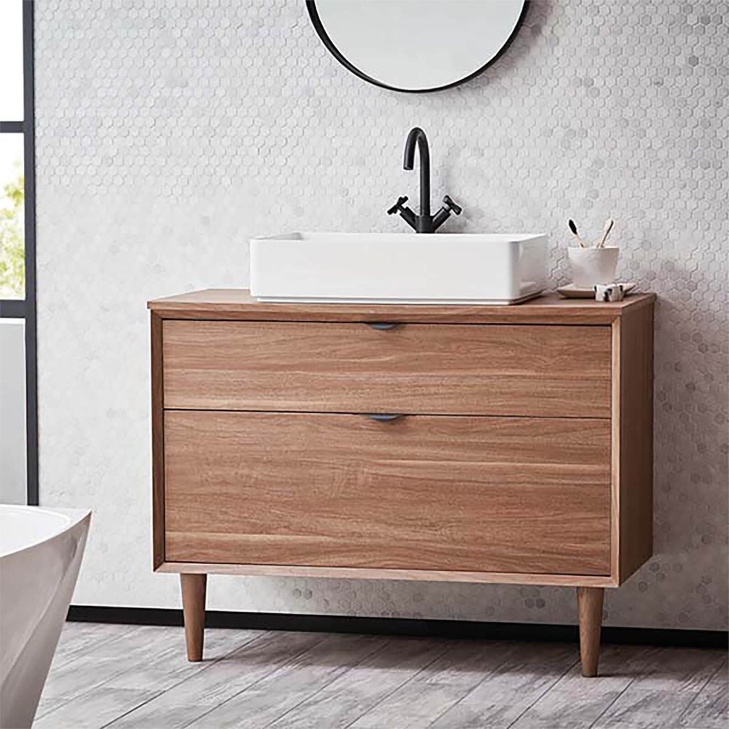 Bathstore Noir Craft 1000mm Basin Unit Homebase