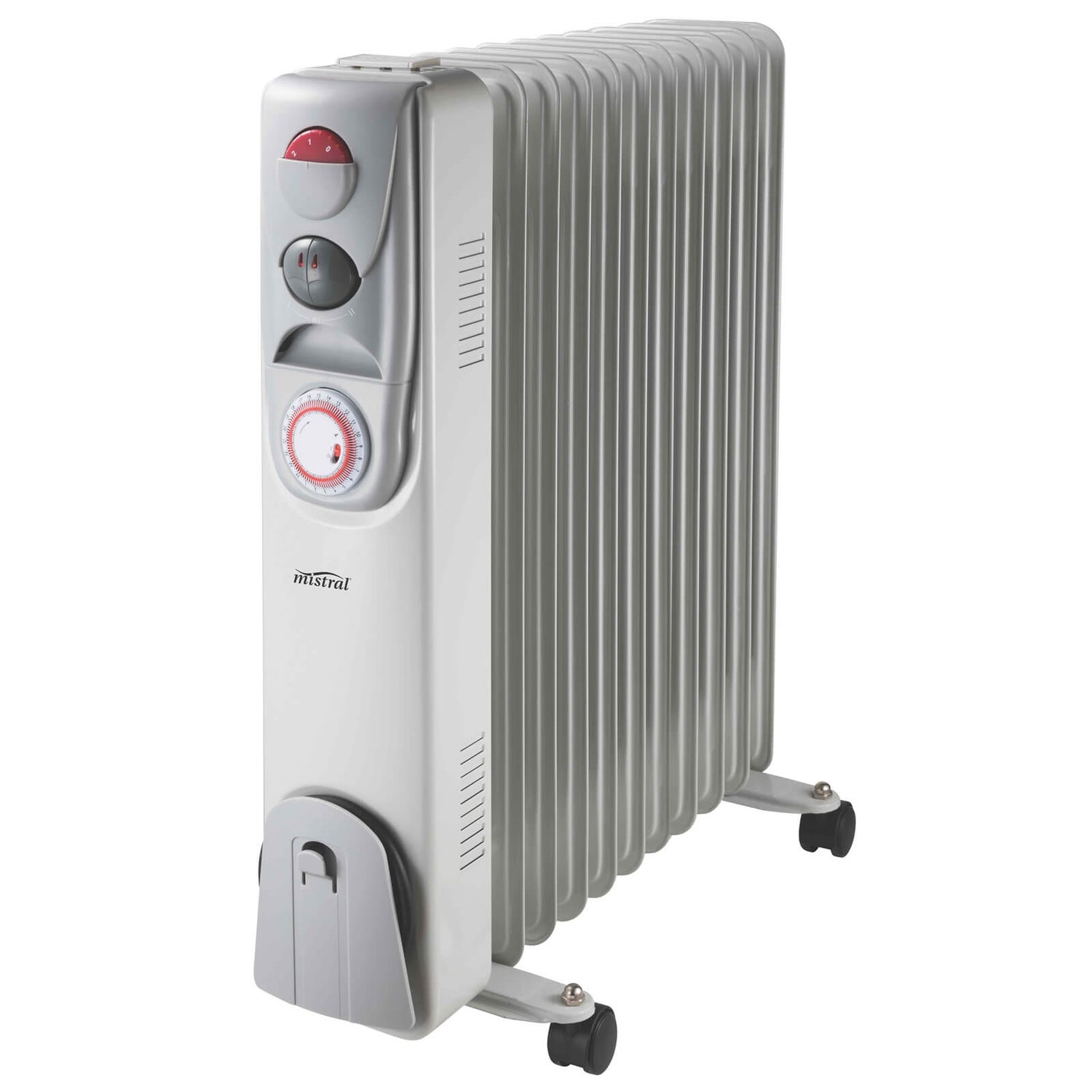 2500W 11 Fin Oil Filled Radiator Homebase