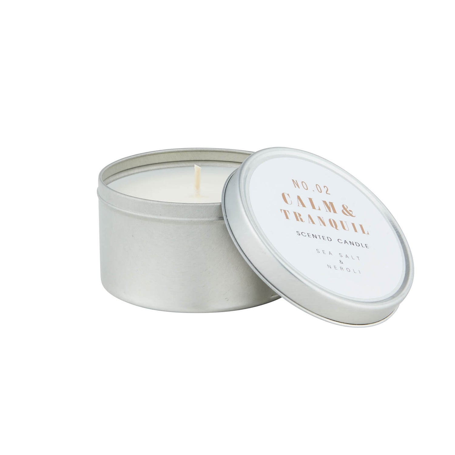 Sea Salt & Neroli Tin Candle Homebase