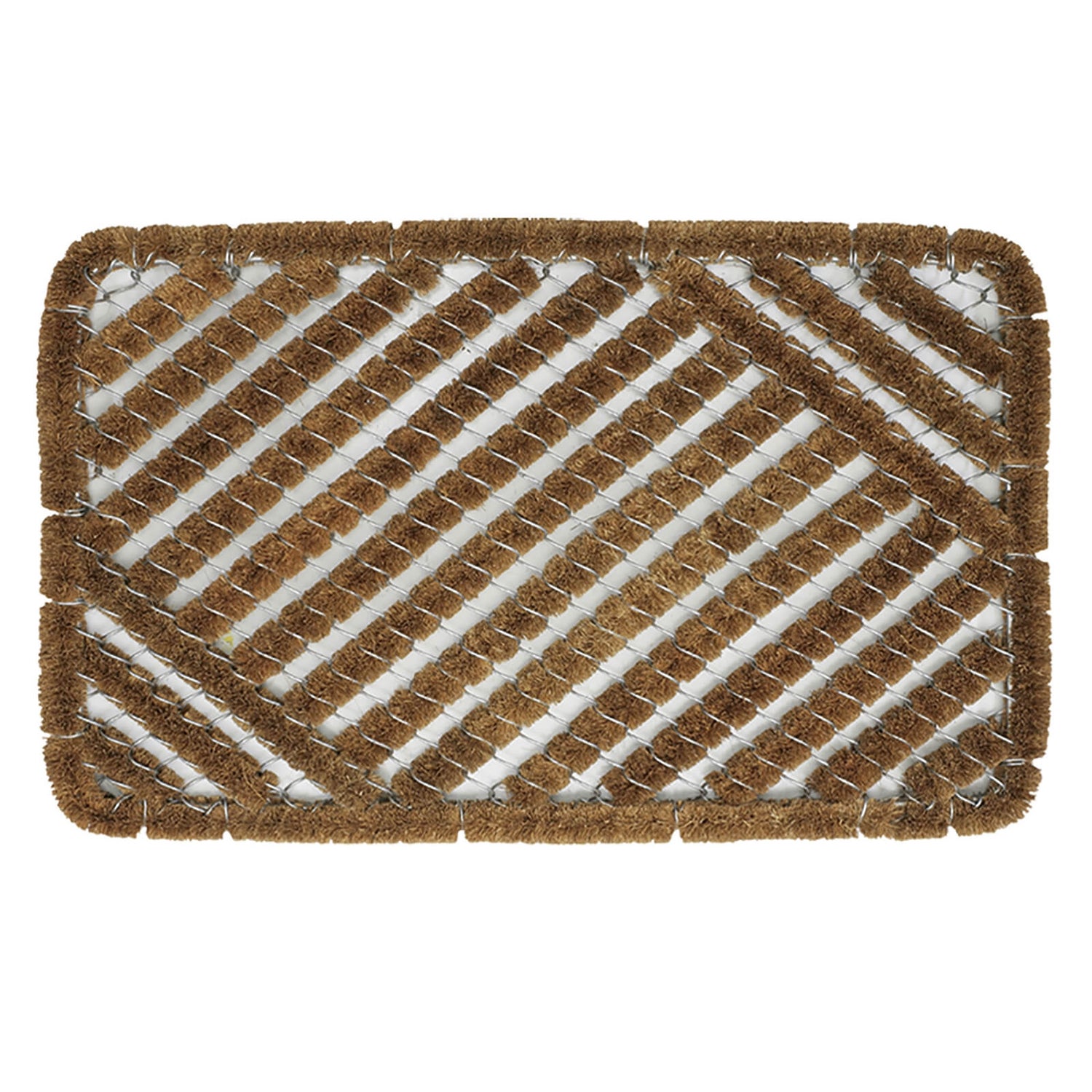 Coir & wire doormat Homebase