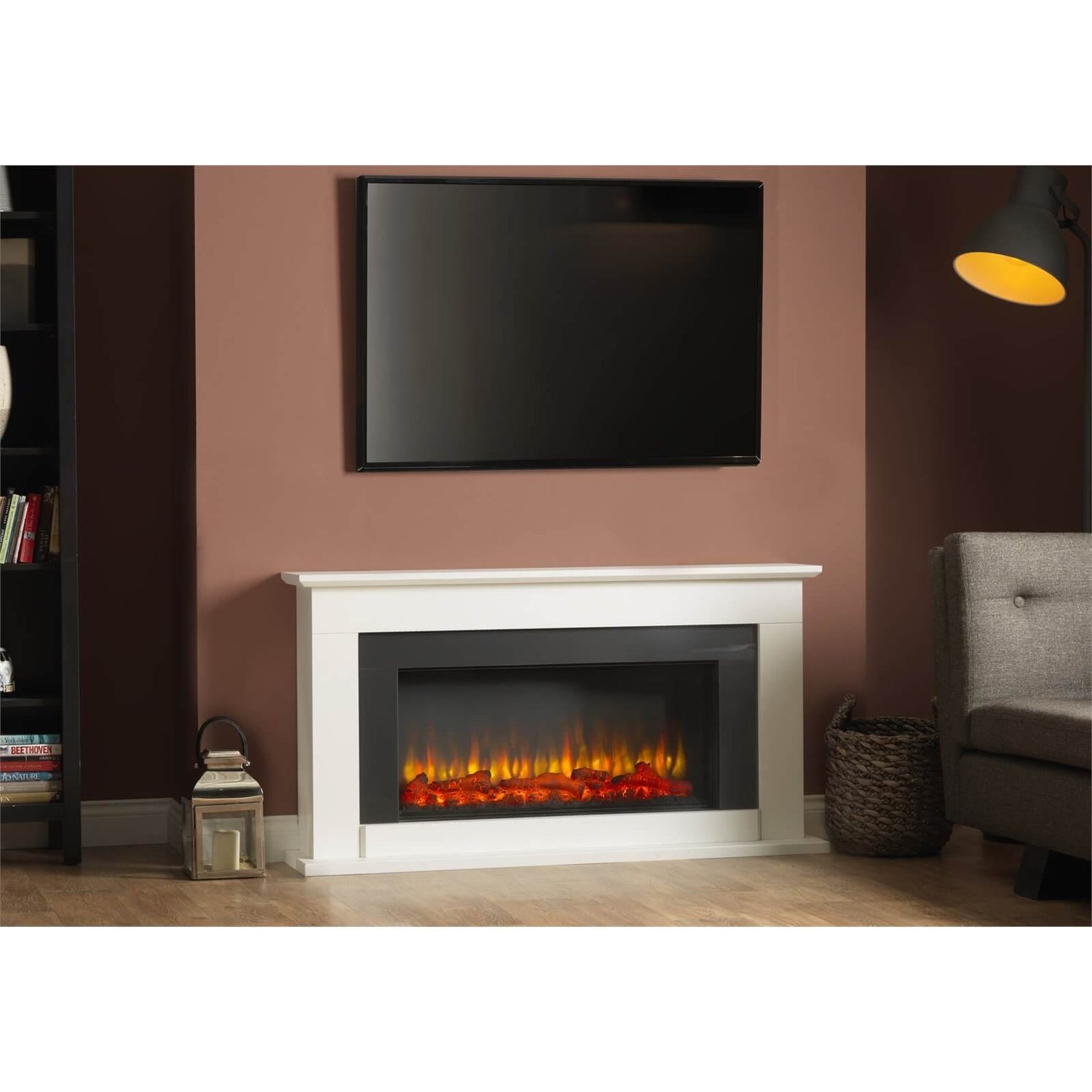 Suncrest Electric Fire Suite Homebase