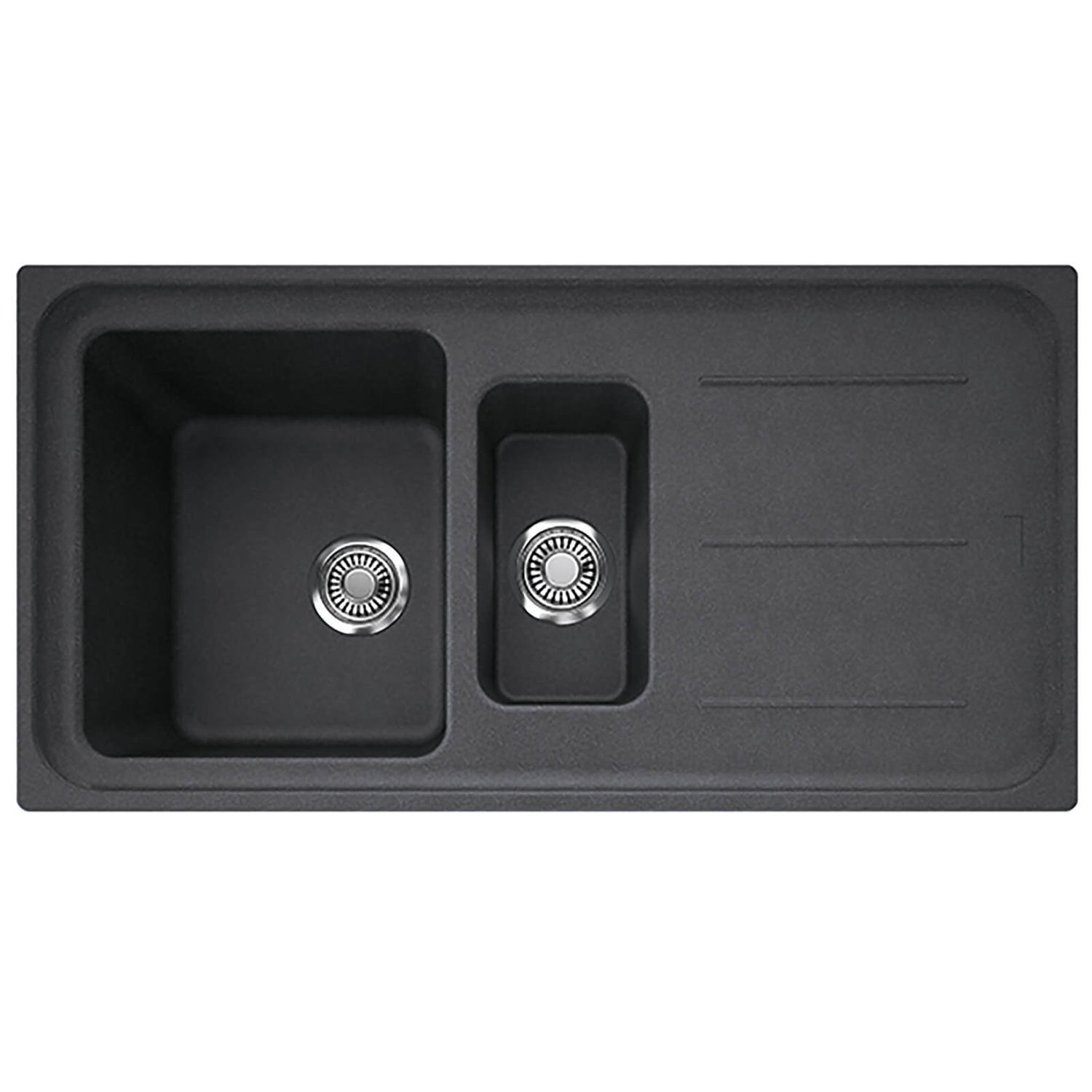 Franke Impact 1.5 Bowl Granite Sink Graphite Homebase