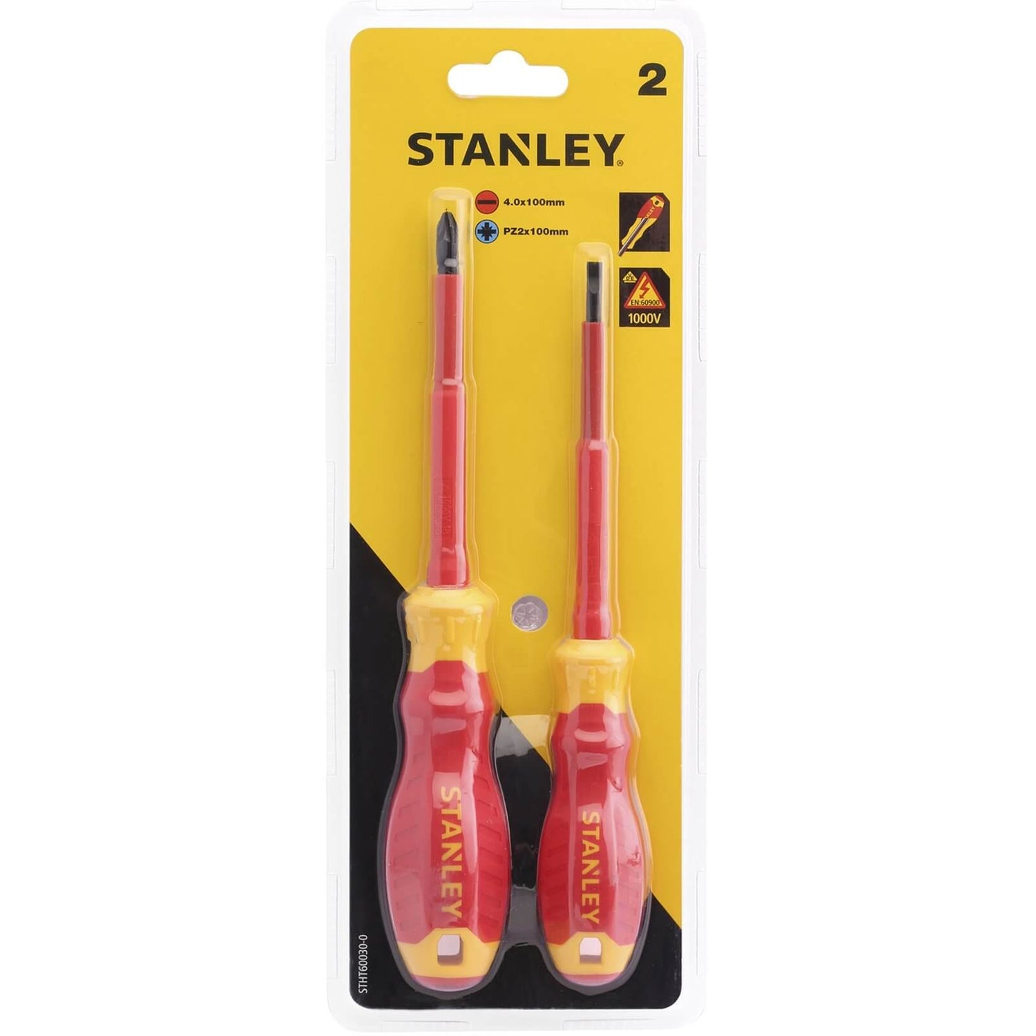 Stanley VDE Screwdriver Set 2 Piece Homebase