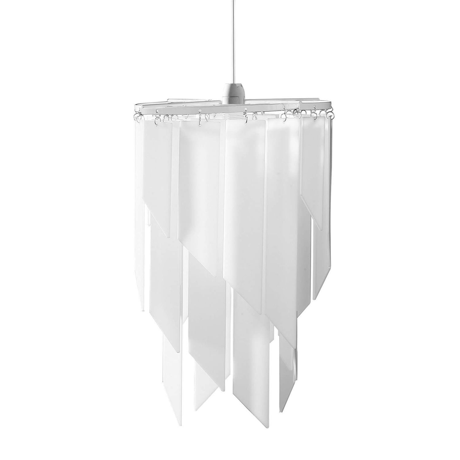 Acrylic Laser Cut Lamp Shade White Homebase