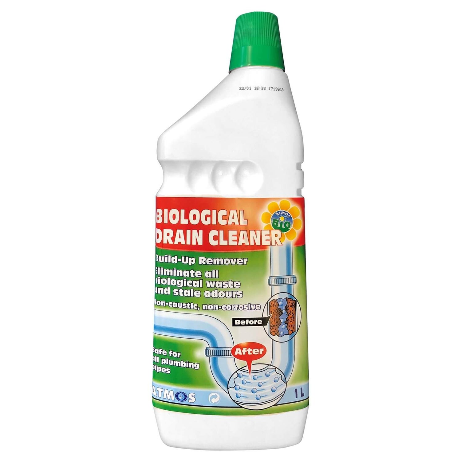 Atmos Biological Drain Cleaner 1L Homebase