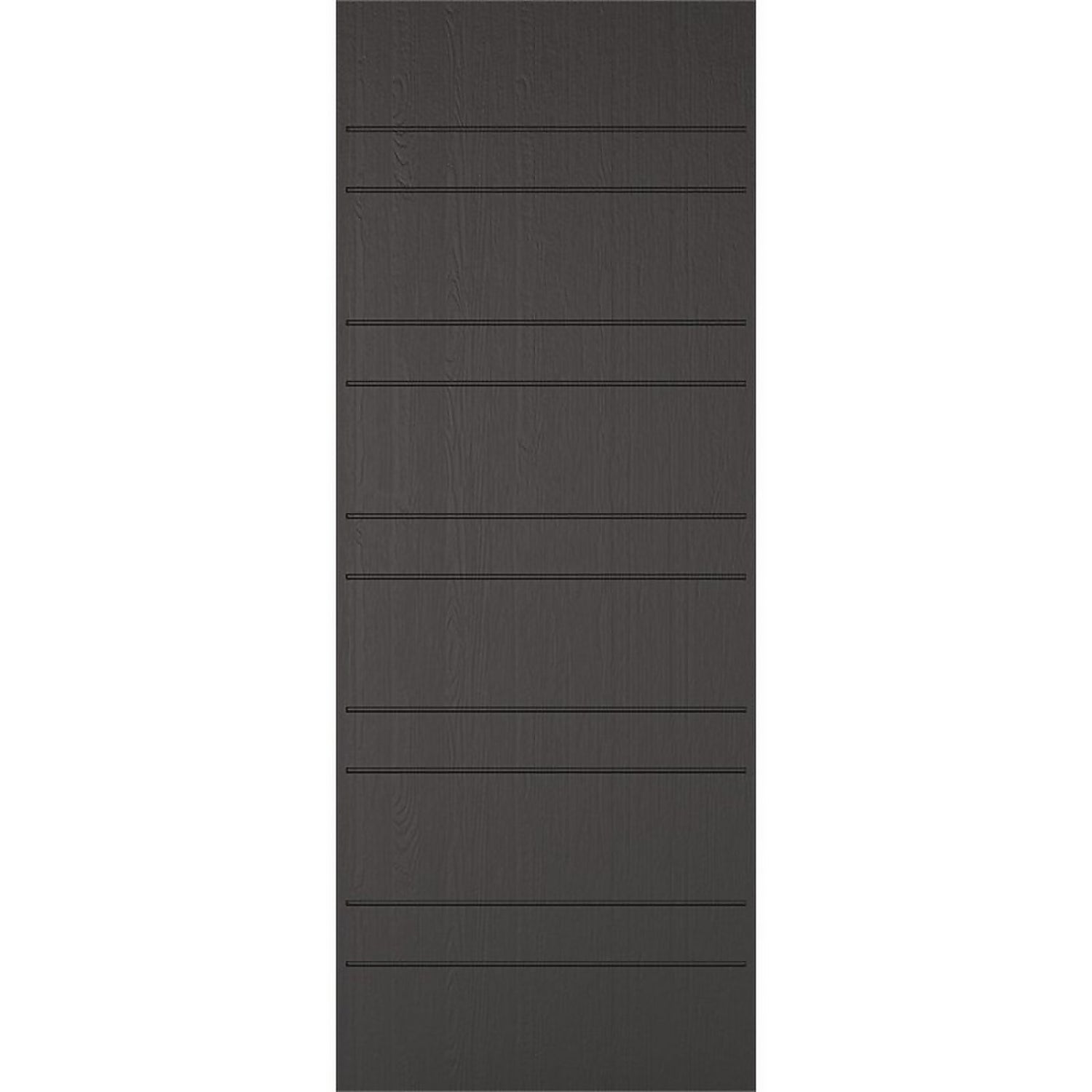 Newmarket Grey Composite Exterior Door 1981 x 838 x 44 Homebase