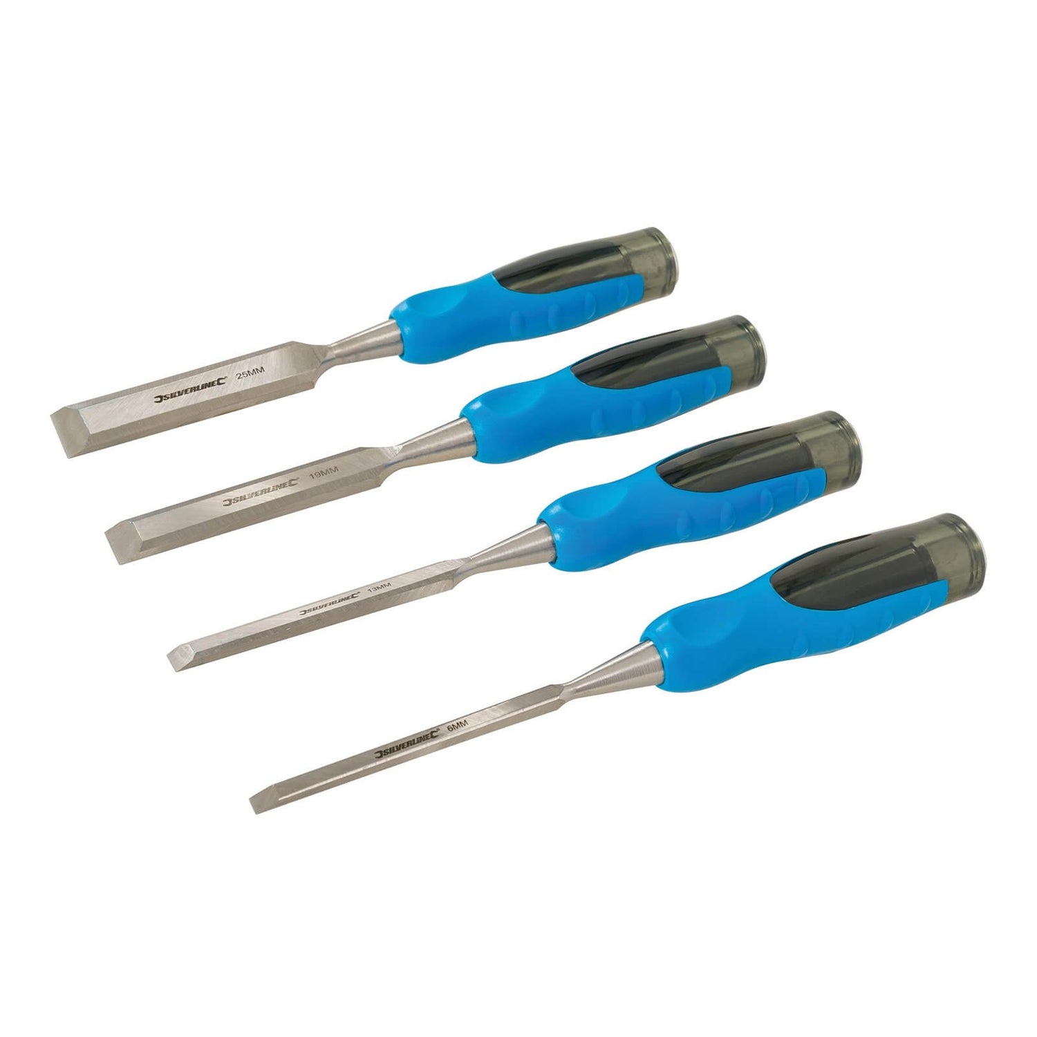 Silverline 4 Piece Expert Wood Chisel Set Homebase
