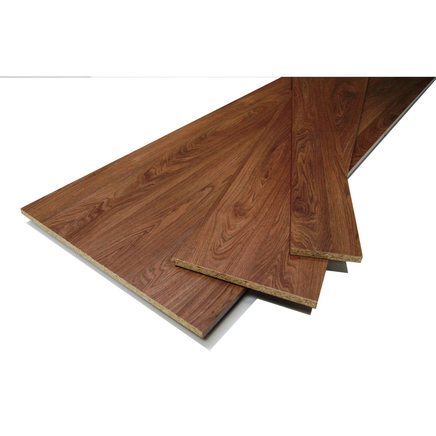 Walnut Effect Furniture Board 15 x 600 x 2440mm Homebase