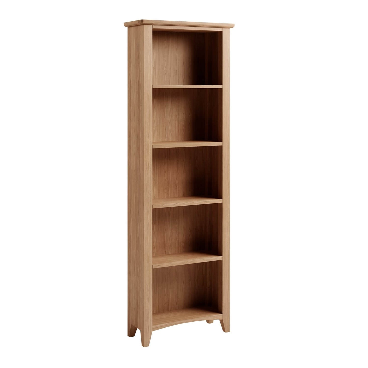 Kea Large Bookcase Oak Homebase
