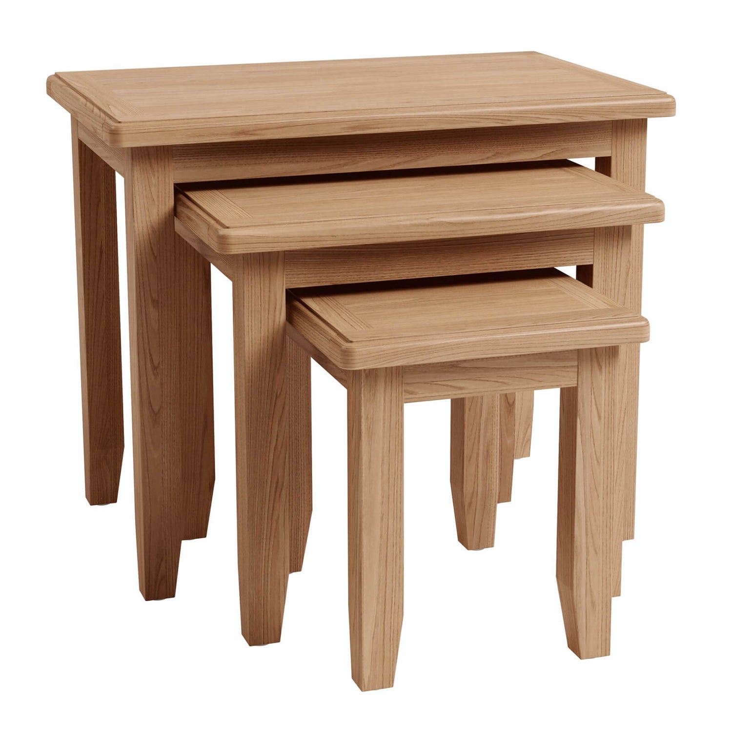Kea Nest of 3 Tables Oak Homebase