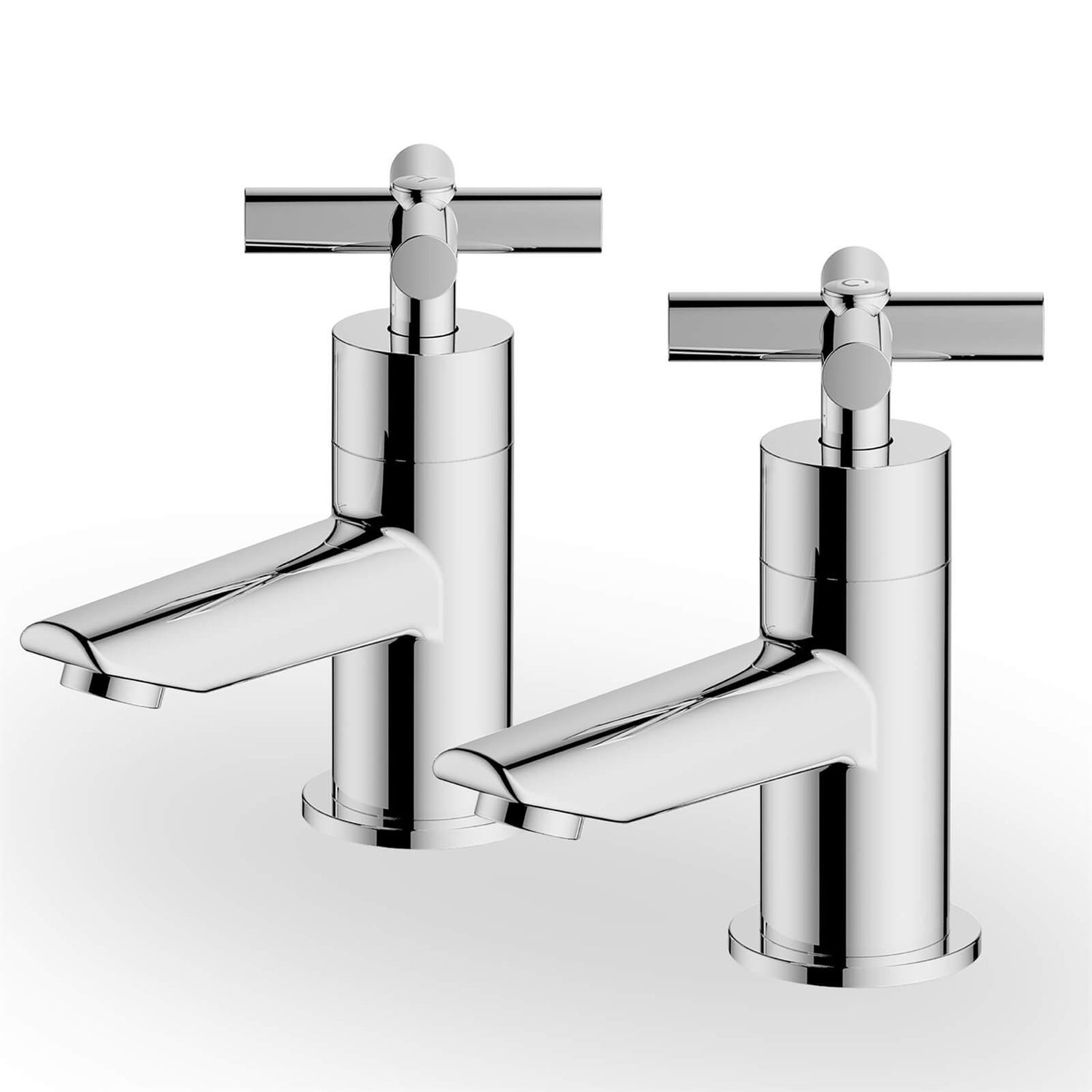 Colwith Bath Pillar Taps Chrome Homebase