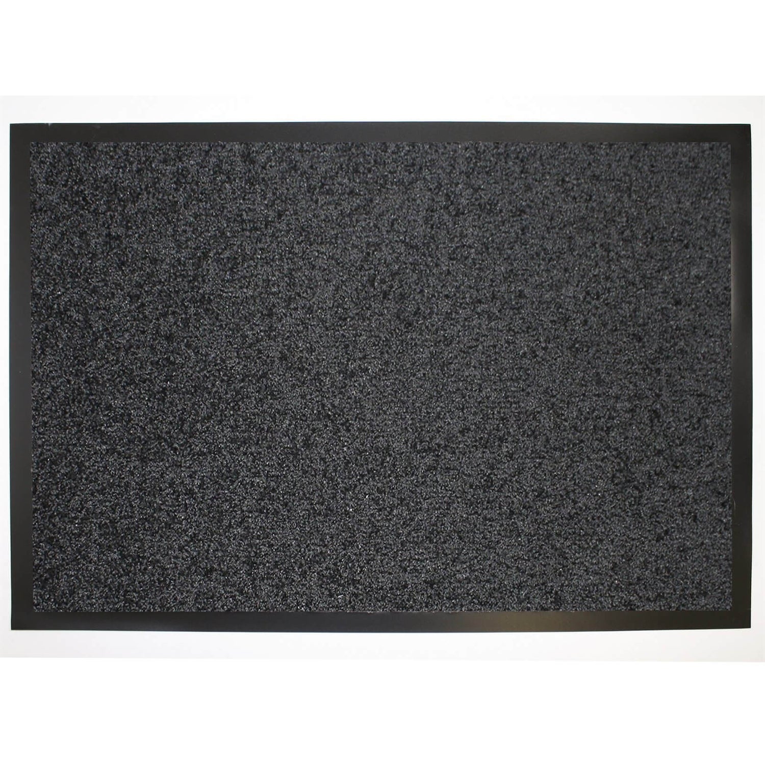 Lollie Washable Mat Black Homebase