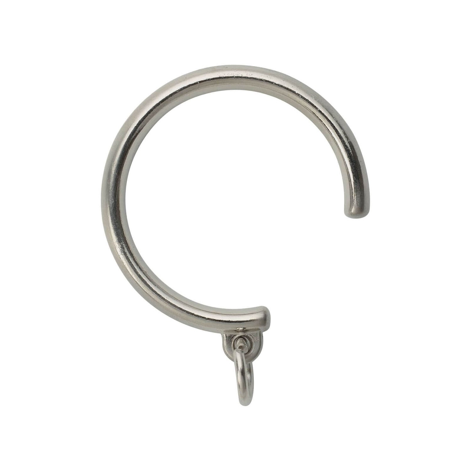 Harrison D Satin Nickel 28mm C Rings 6 Pack Homebase