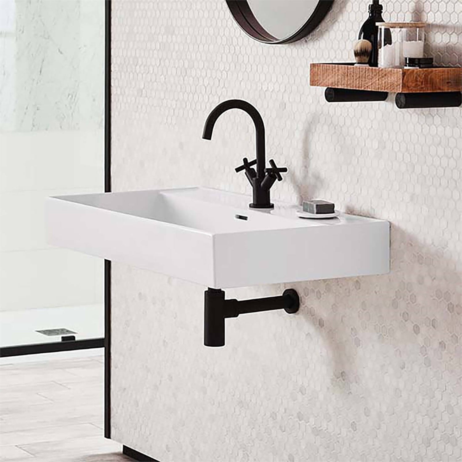 Bathstore Noir 800mm Basin Homebase