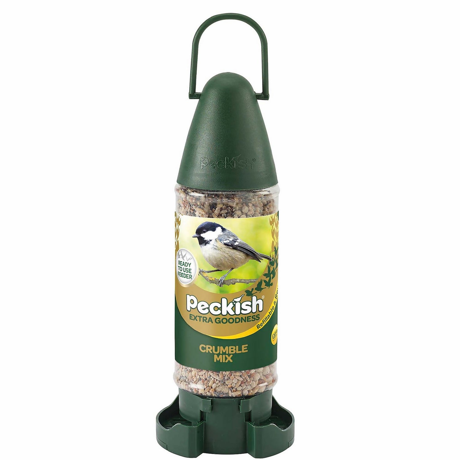 Peckish Extra Goodness Crumble Ready to Use Wild Bird Feeder Homebase