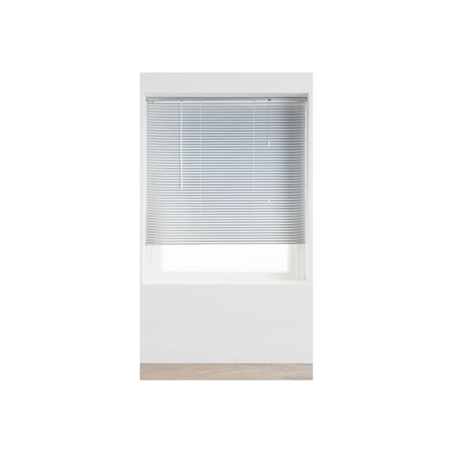 Silver Aluminium 25mm Blind 60cm Homebase