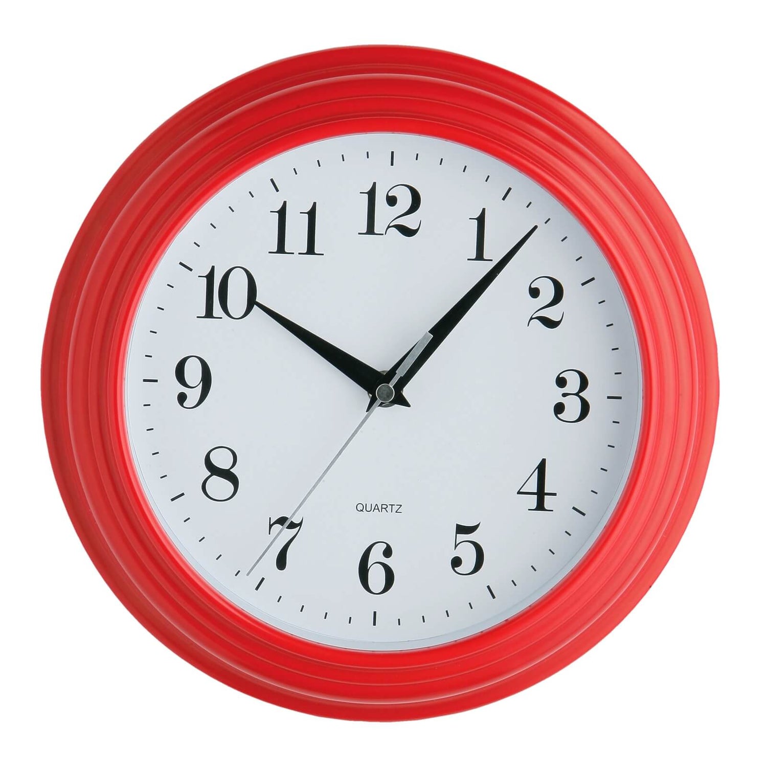 Wall Clock Vintage Red Homebase