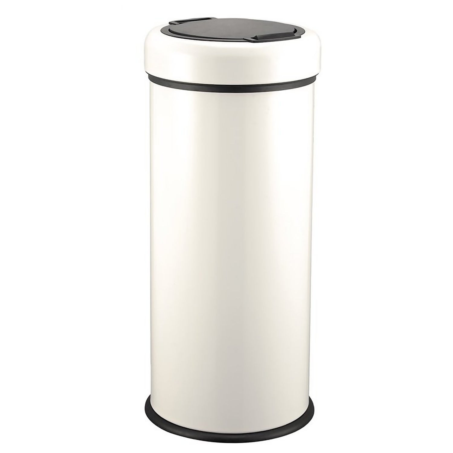 50L Cream Touch Top Bin Bathstore