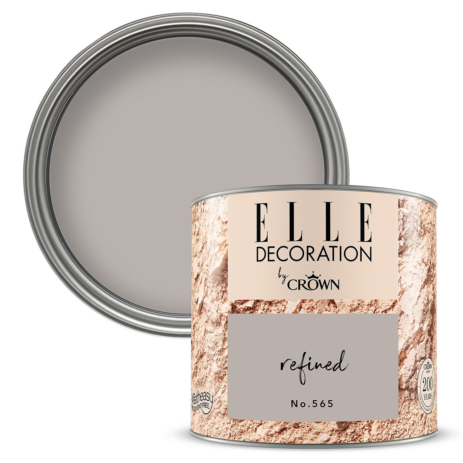 ELLE Decoration by Crown Flat Matt Paint Refined 125ml Homebase