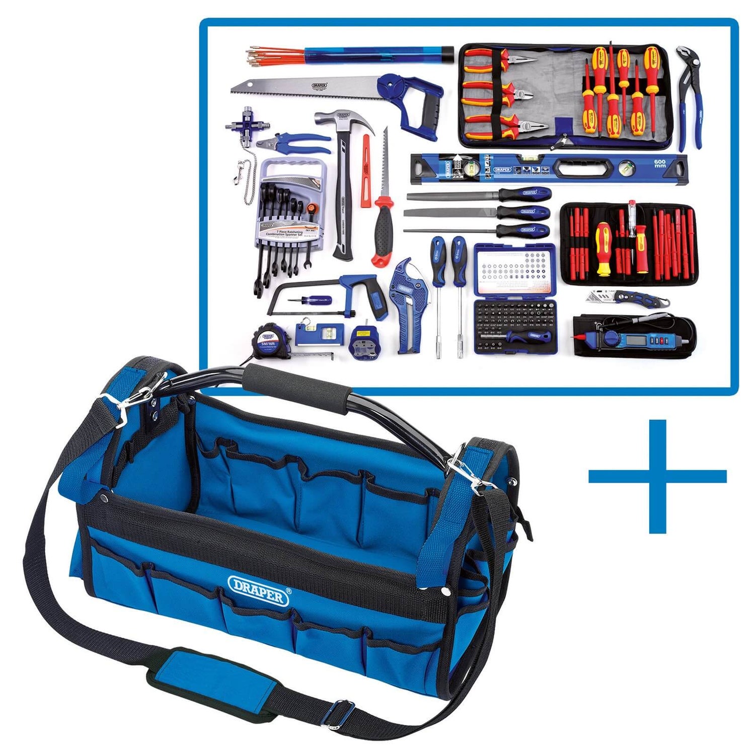 Electricians Tote Bag Tool Kit Homebase