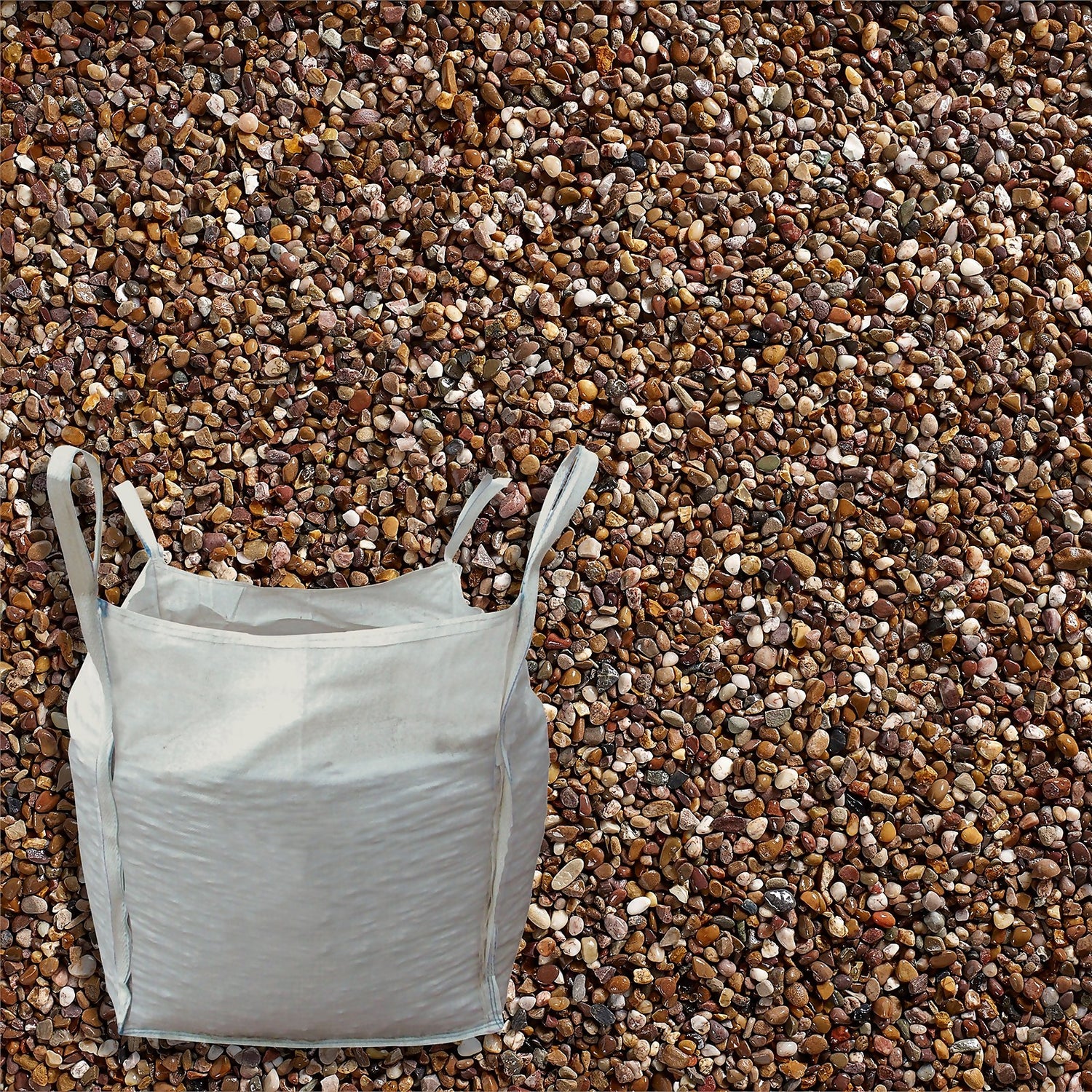 Horticultural Washed Gravel Bulk Bag 750 kg Homebase