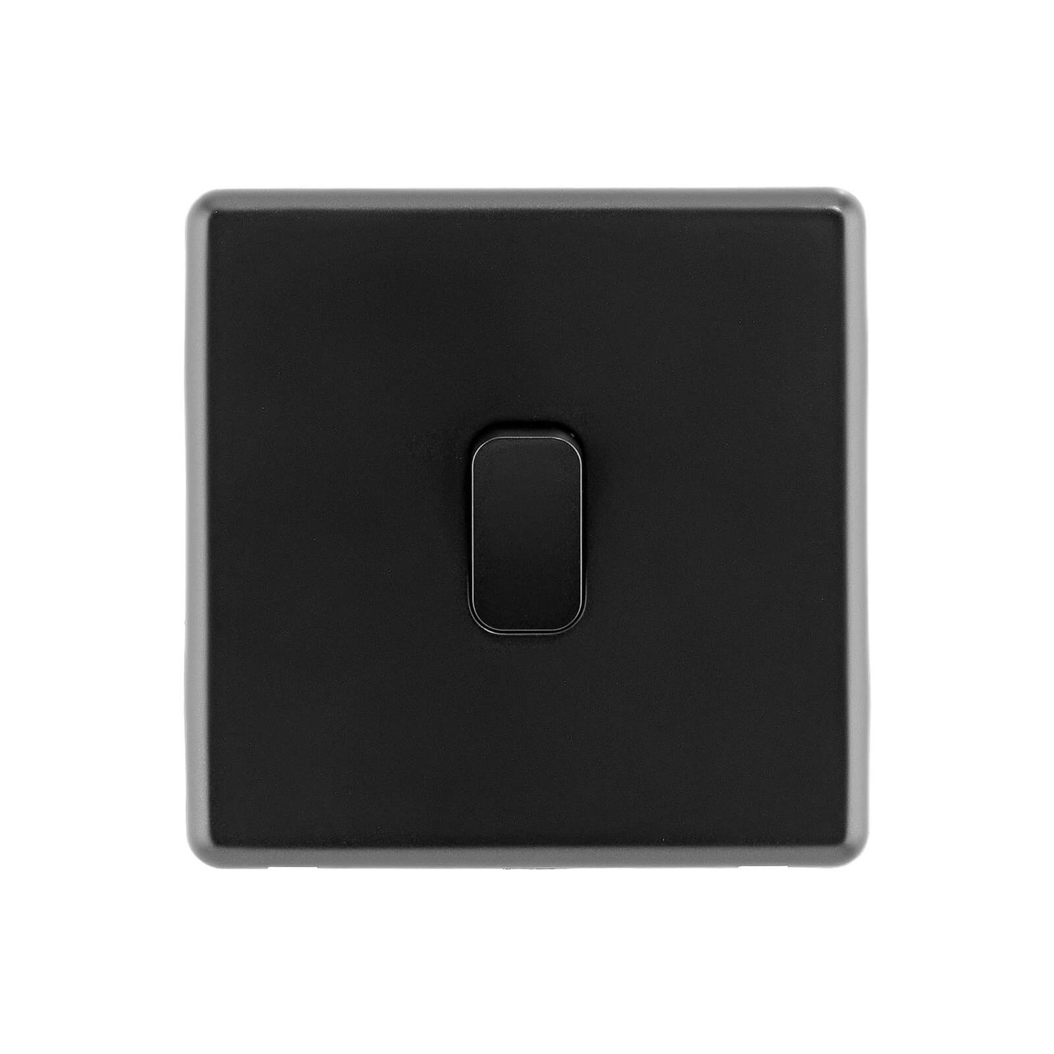 Arlec Rocker 10A 1Gang 2Way Jet Black Single light switch Homebase
