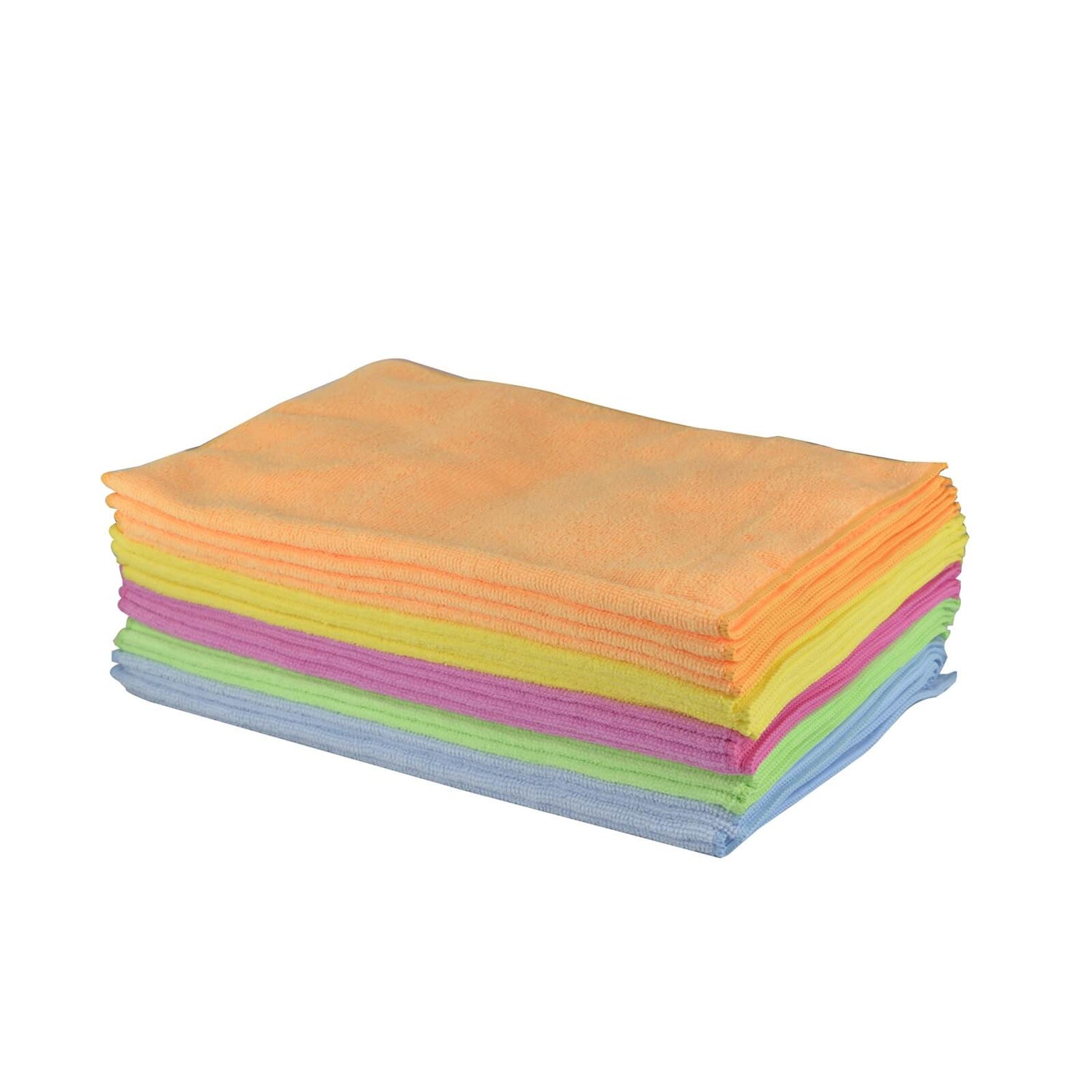 20 pack of Microfibre cloths Homebase