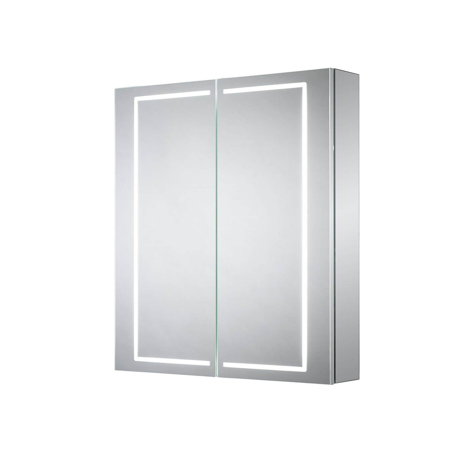 Bathstore Castor Double Door LED Mirror Homebase