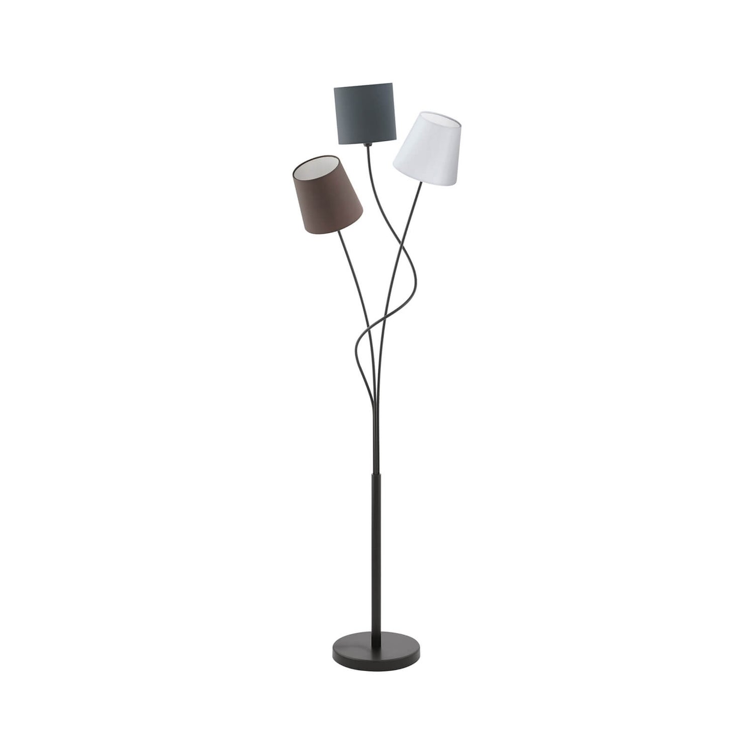 Eglo Maronda Floor Lamp Black Homebase