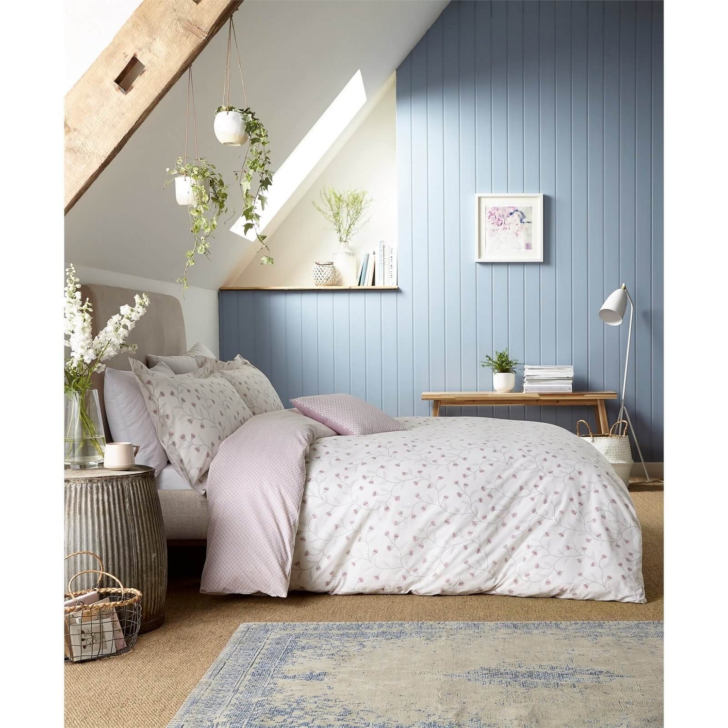 Sanderson Home Everly Duvet Cover Set Double Heather Homebase