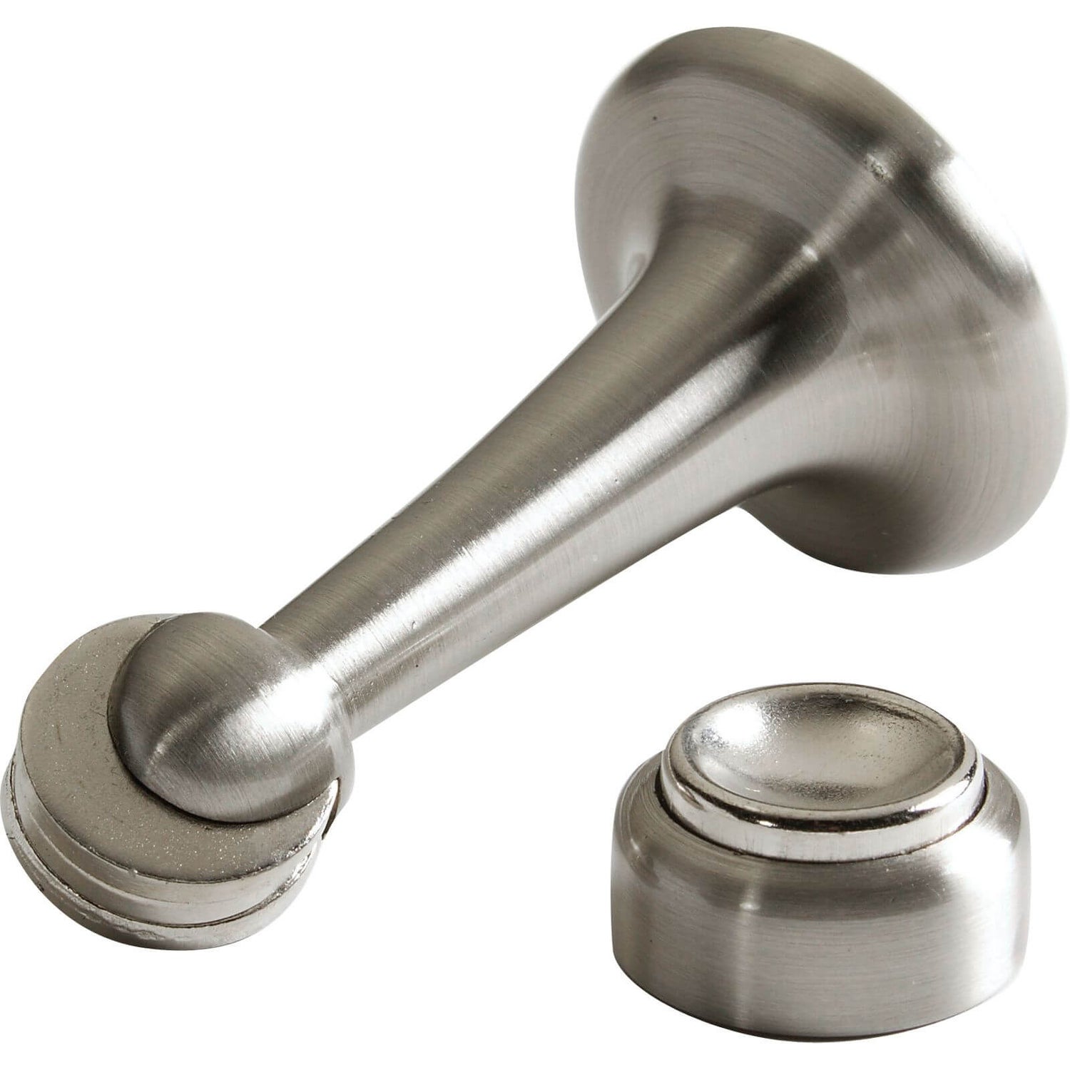 Door Stop Satin Nickel Homebase