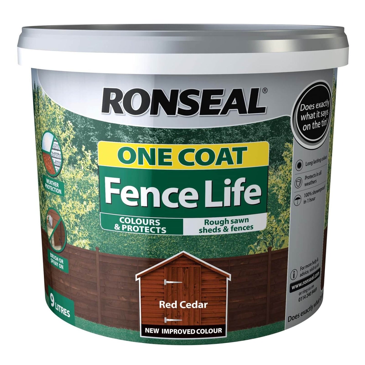 Home Bargains Ronseal Fence Paint Red Cedar at Paul Inman blog