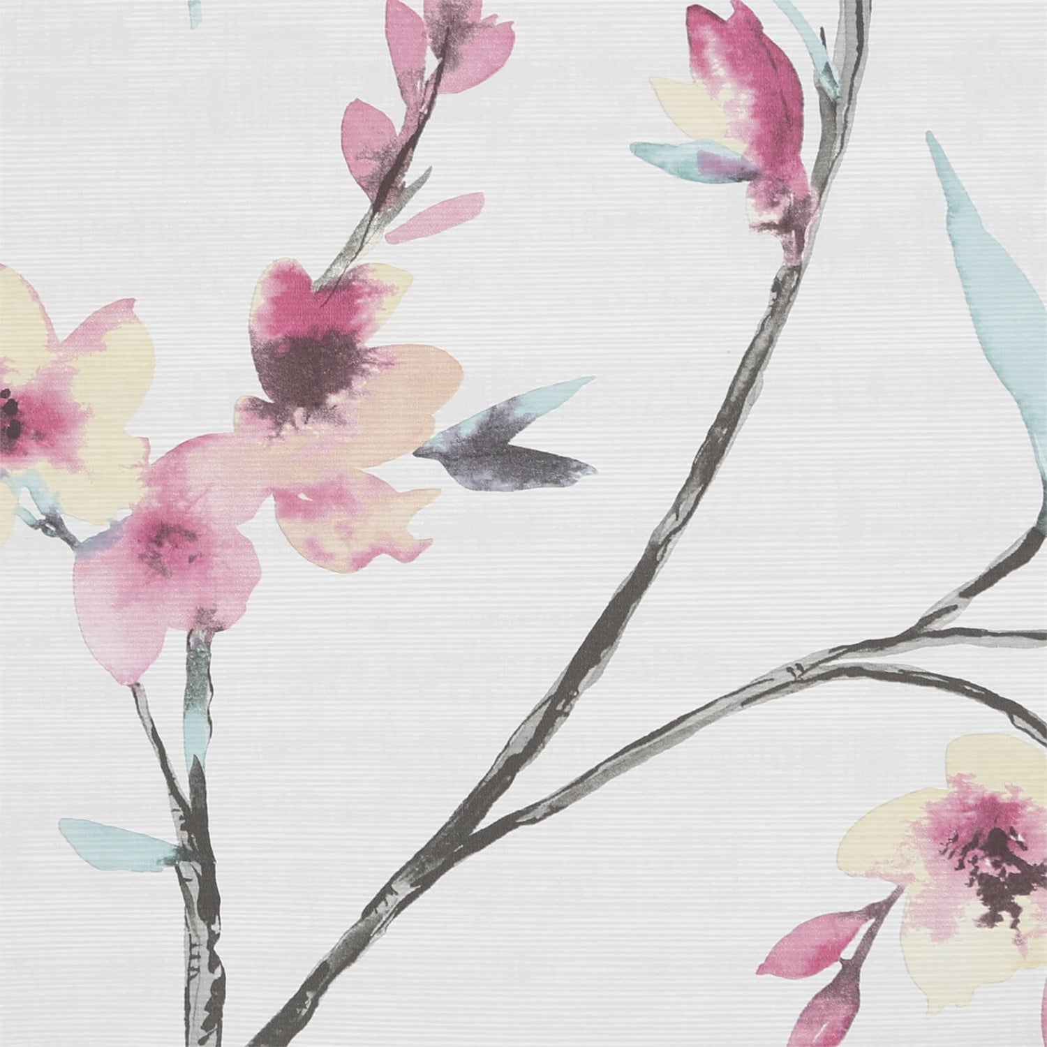 Fresco Kimono Wallpaper Pink Homebase