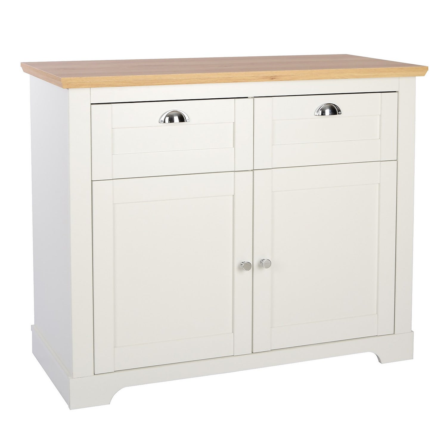 Diva Compact Sideboard Ivory Homebase