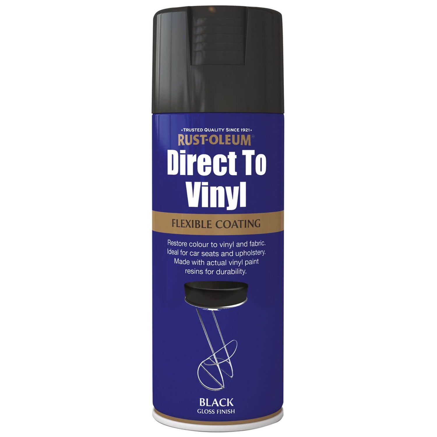 RustOleum Direct to Vinyl Spray Paint 400ml Homebase