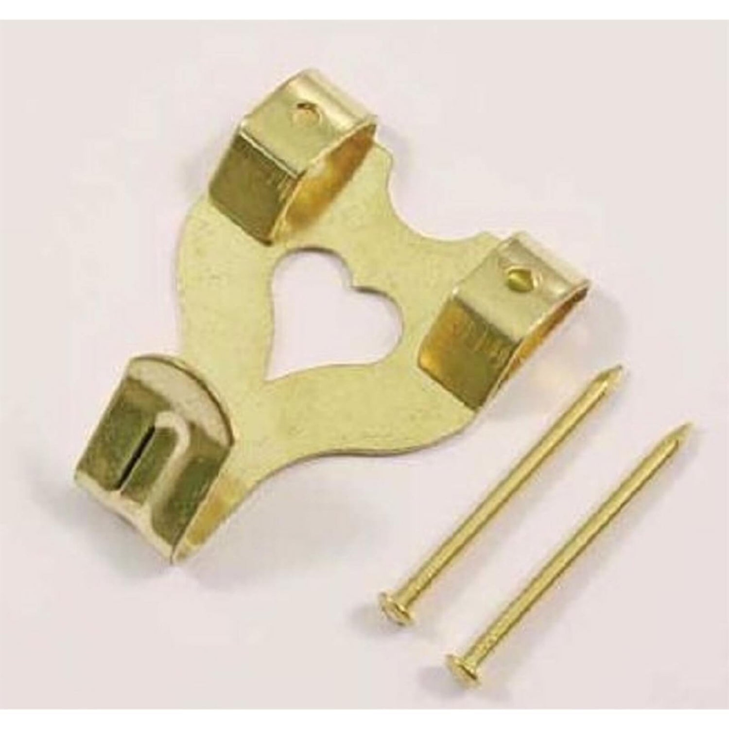 Large Picture Hook Brass 2 Pack Homebase