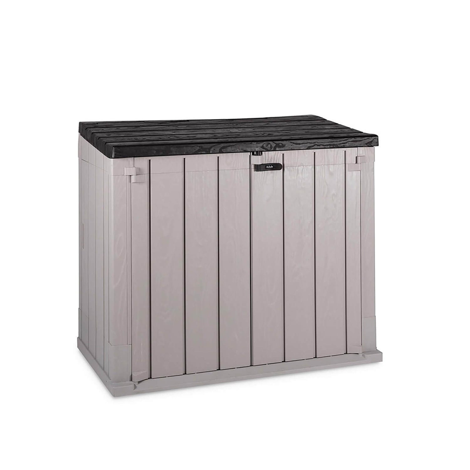 Toomax Stora Way 842L Garden Storage Box in Taupe Grey Homebase