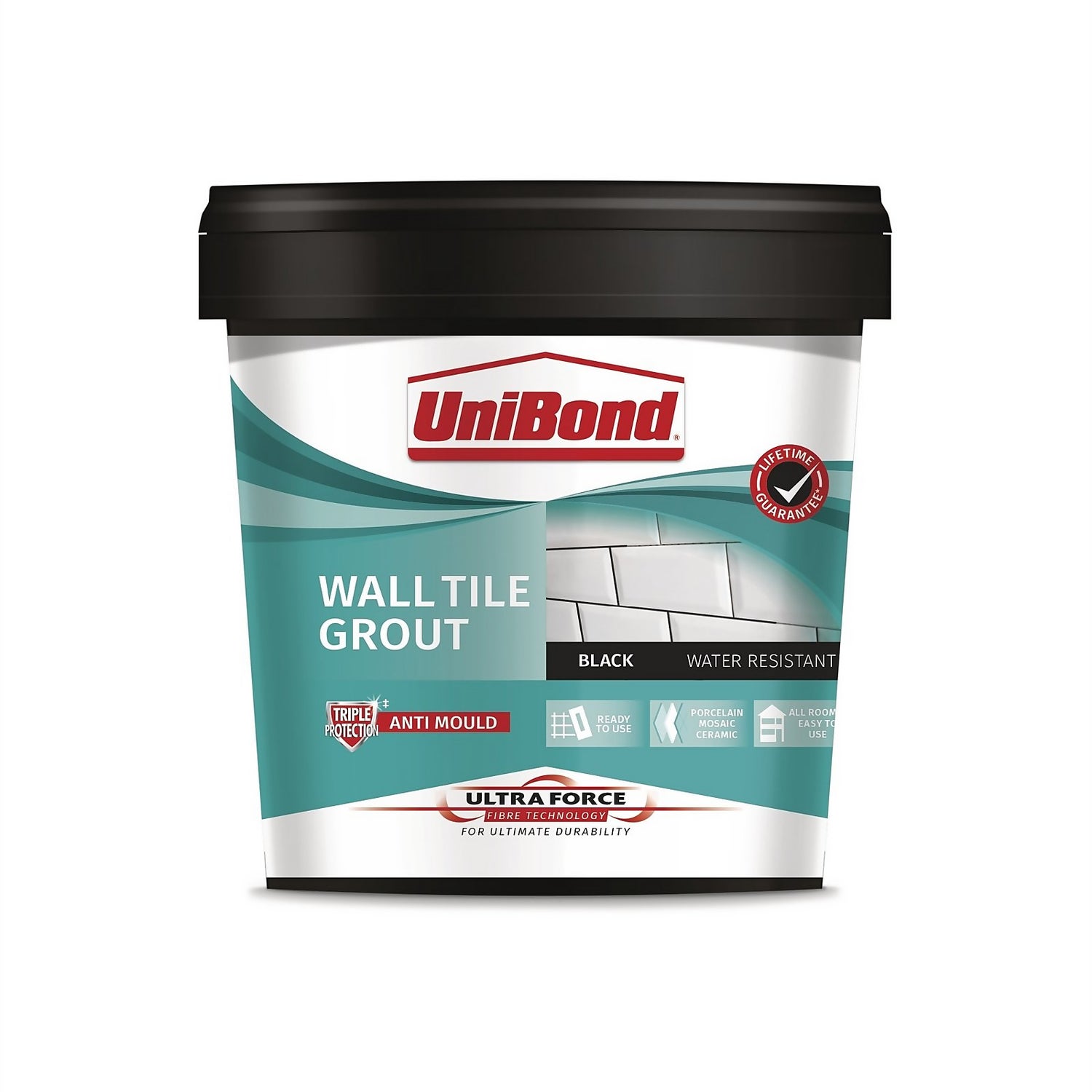 Unibond Floor Tile Grout Black wallpops floor tiles
