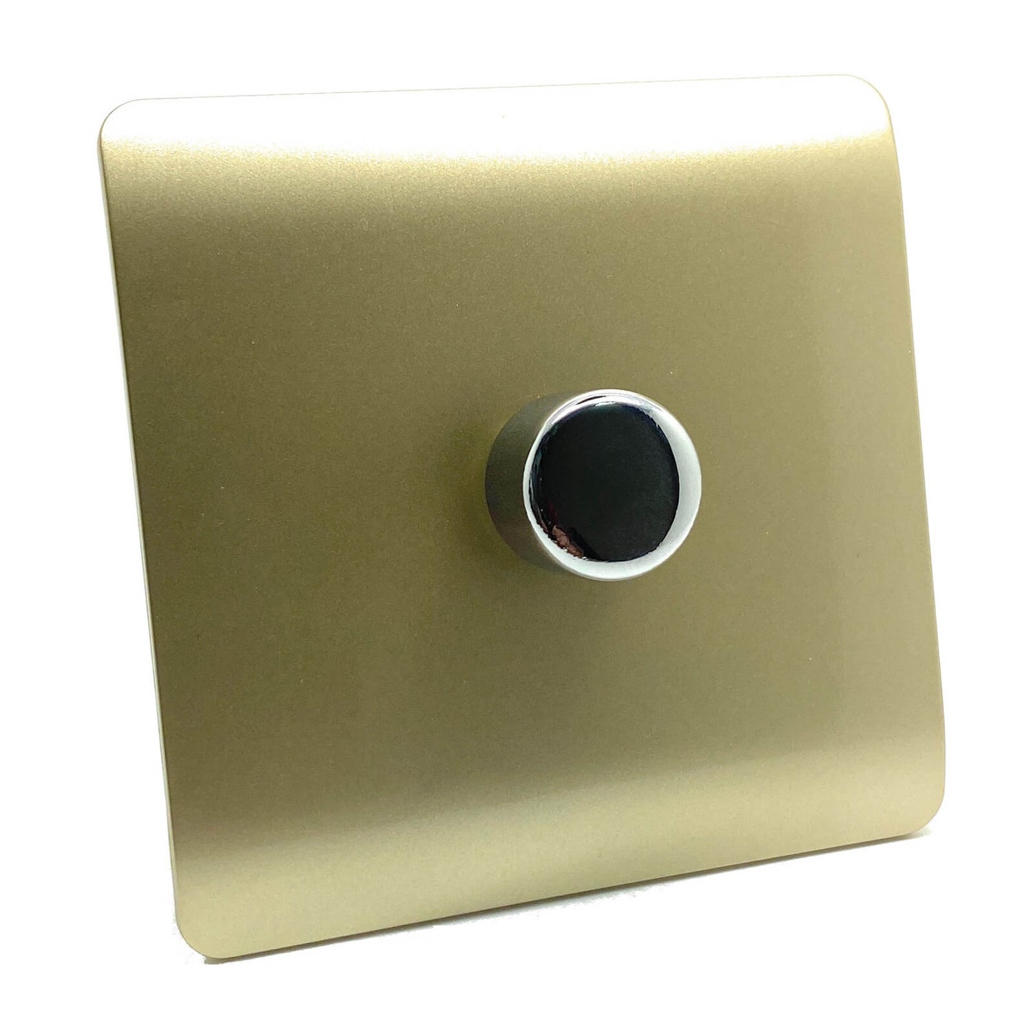 Trendi Switch Single 120 Watt LED Dimmer in Gold Homebase
